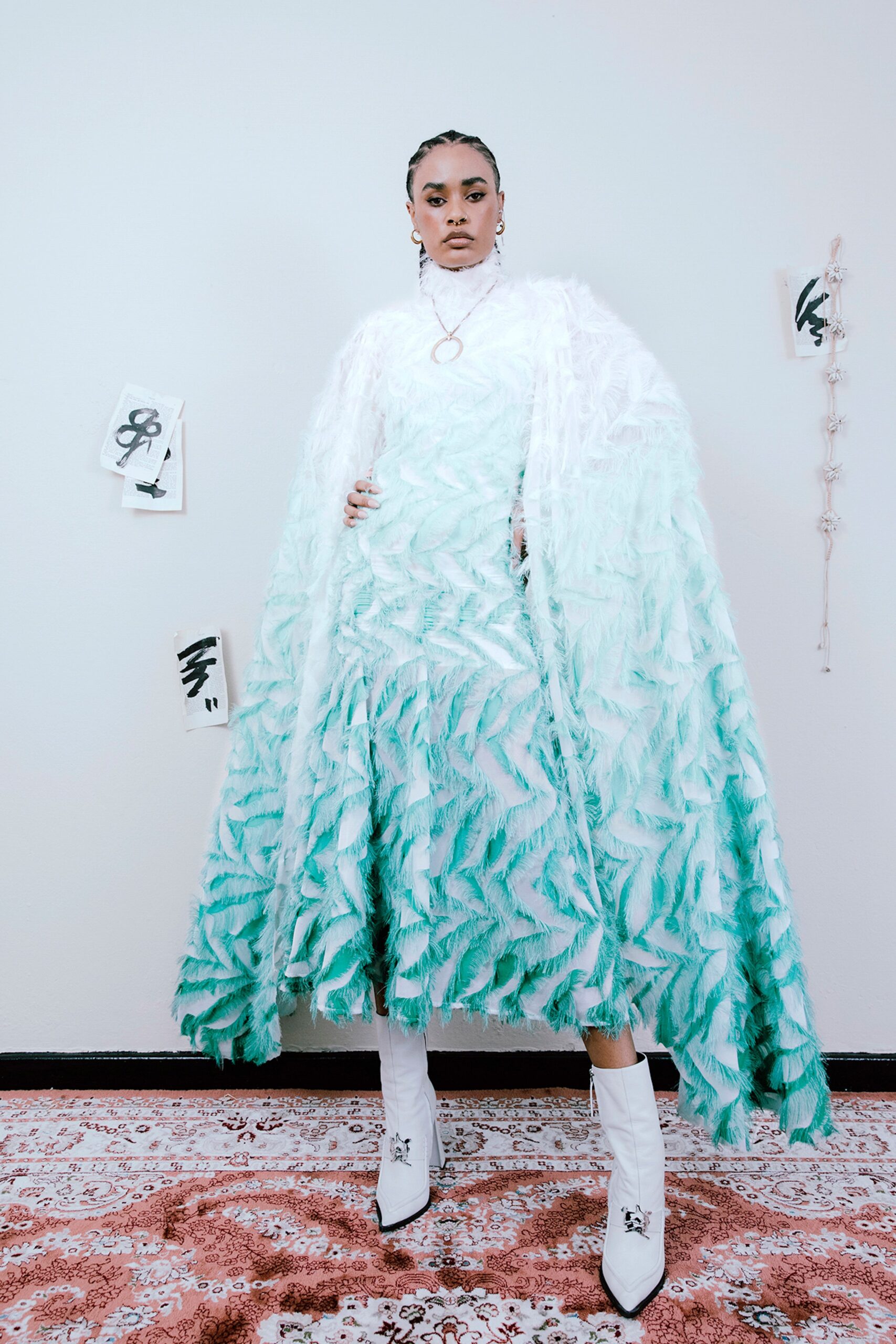 Thebe Magugu F/W 21 Look 19