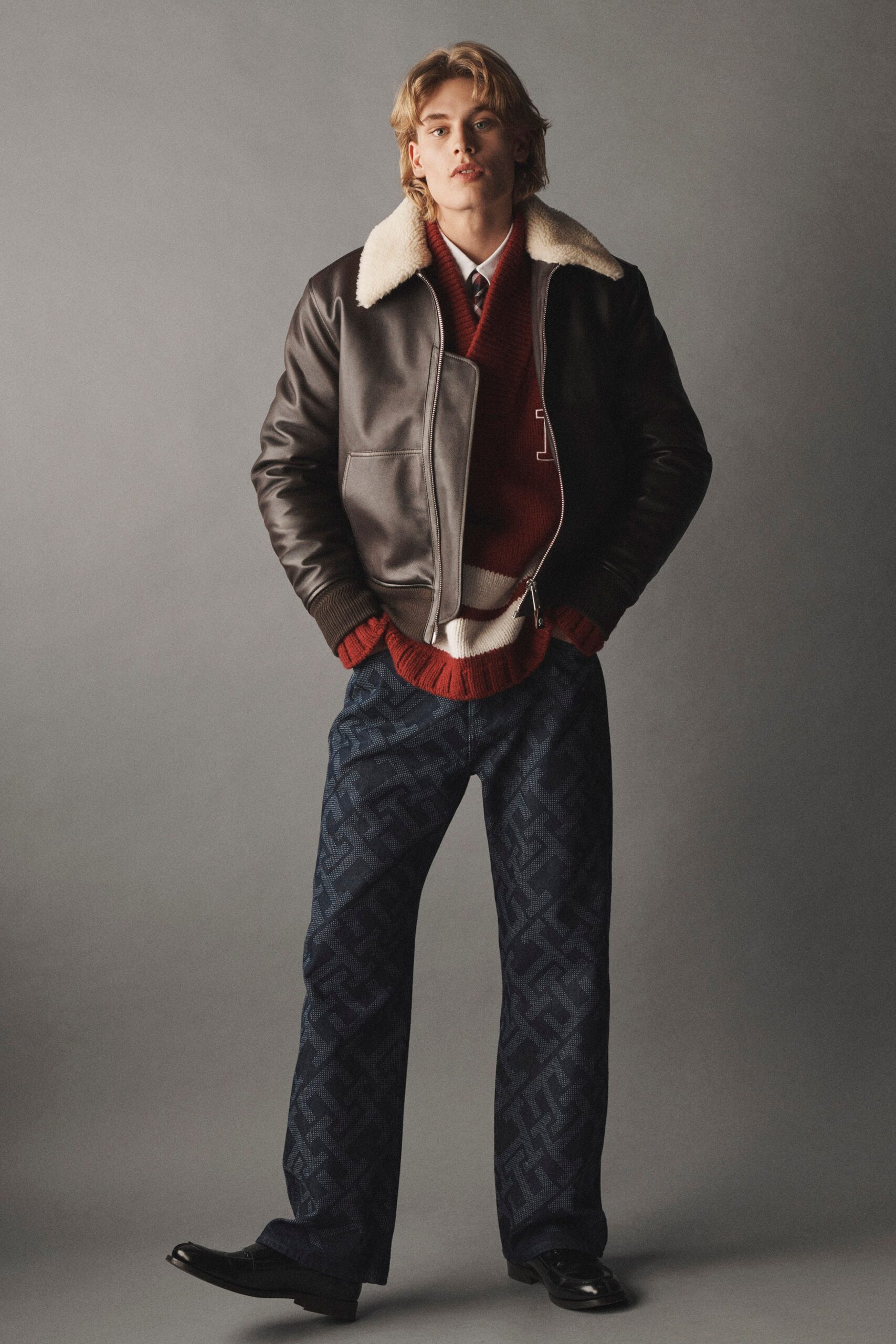 Tommy Hilfiger F/W 23 Menswear Look 20