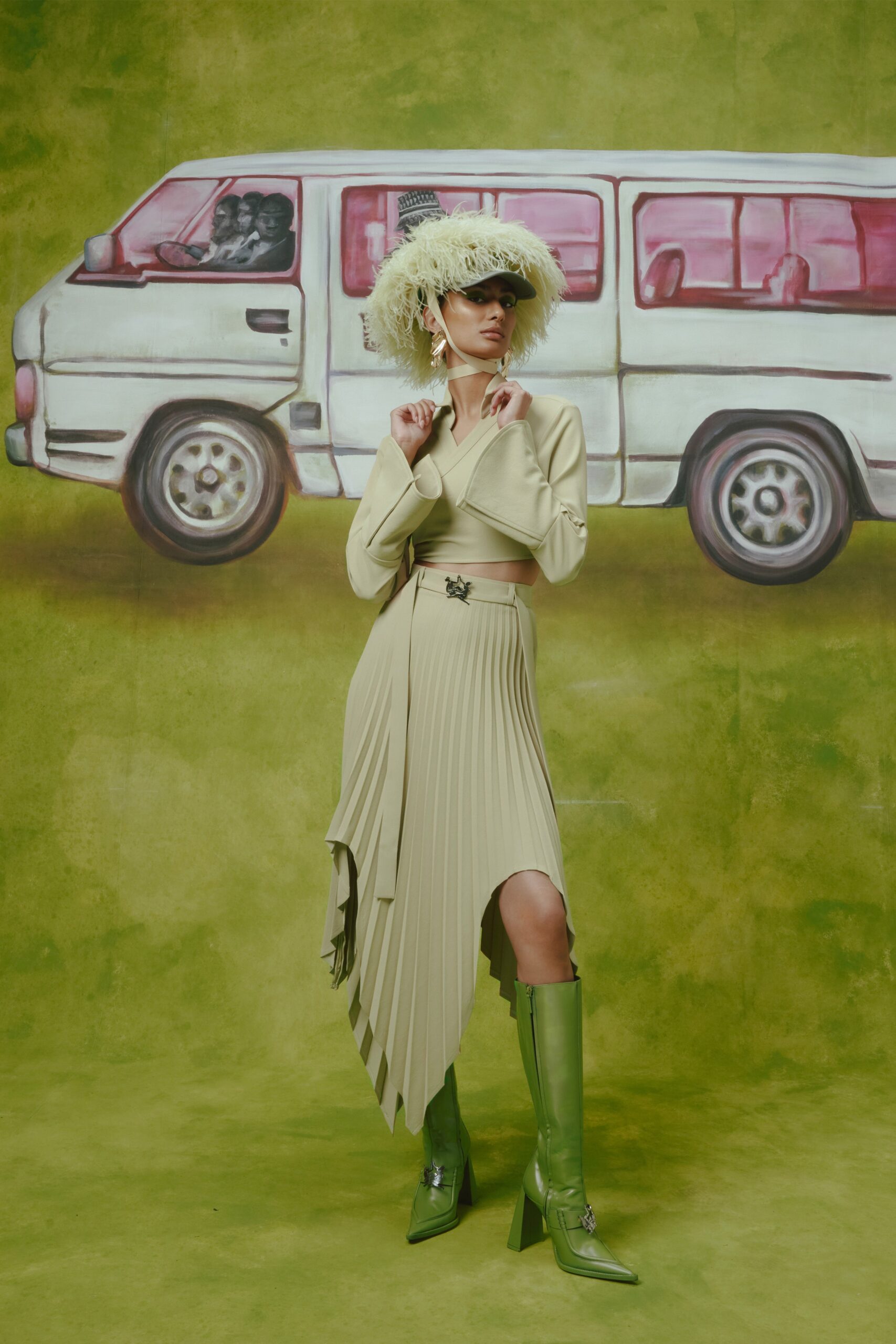 Thebe Magugu S/S 23 Look 21
