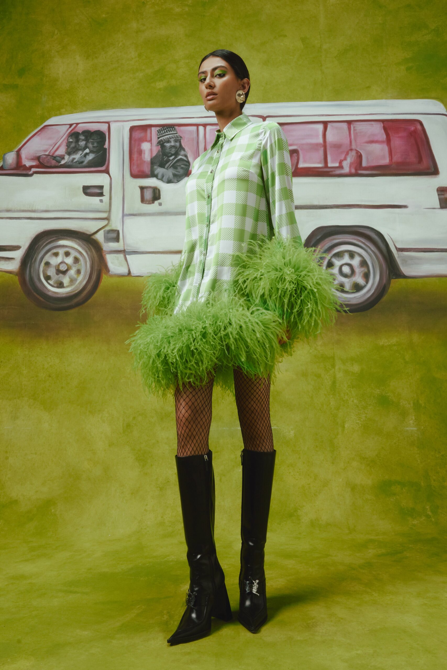 Thebe Magugu S/S 23 Look 22