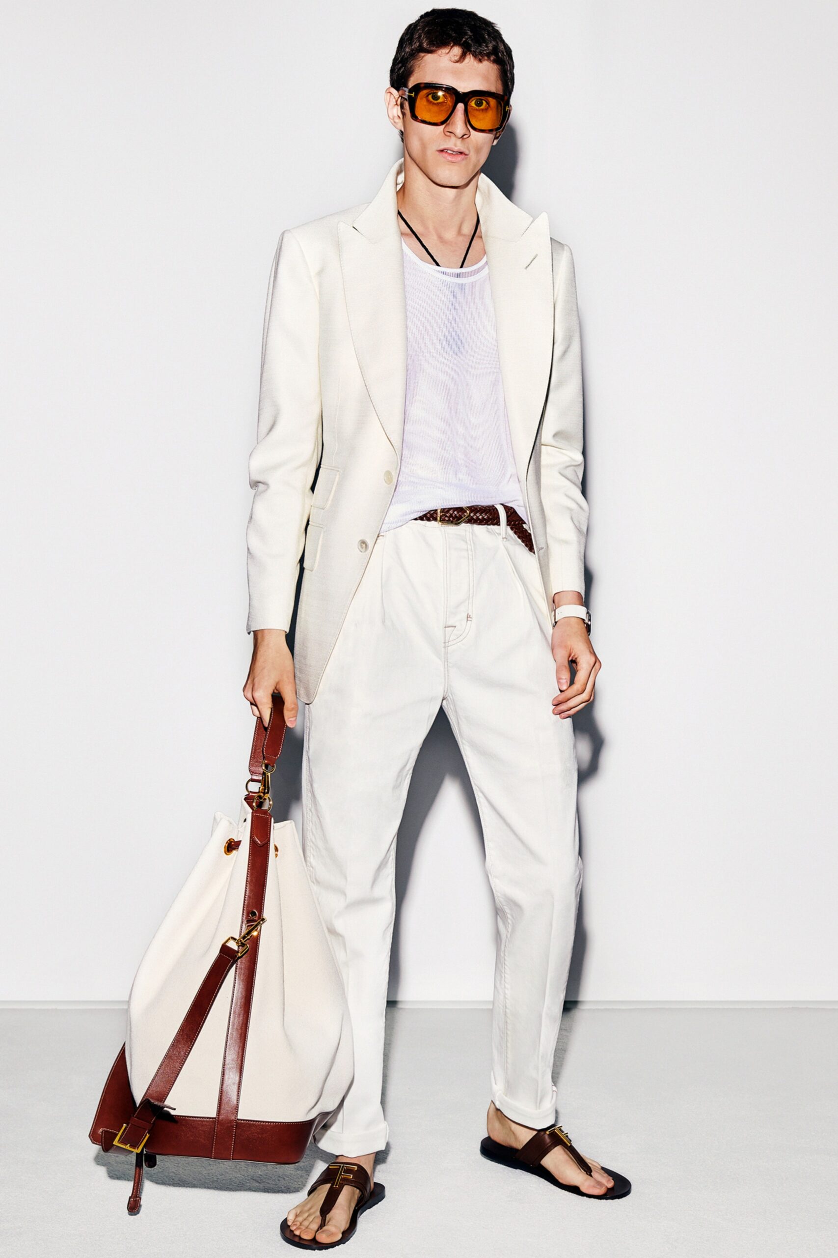 Tom Ford S/S 21 Menswear Look 23