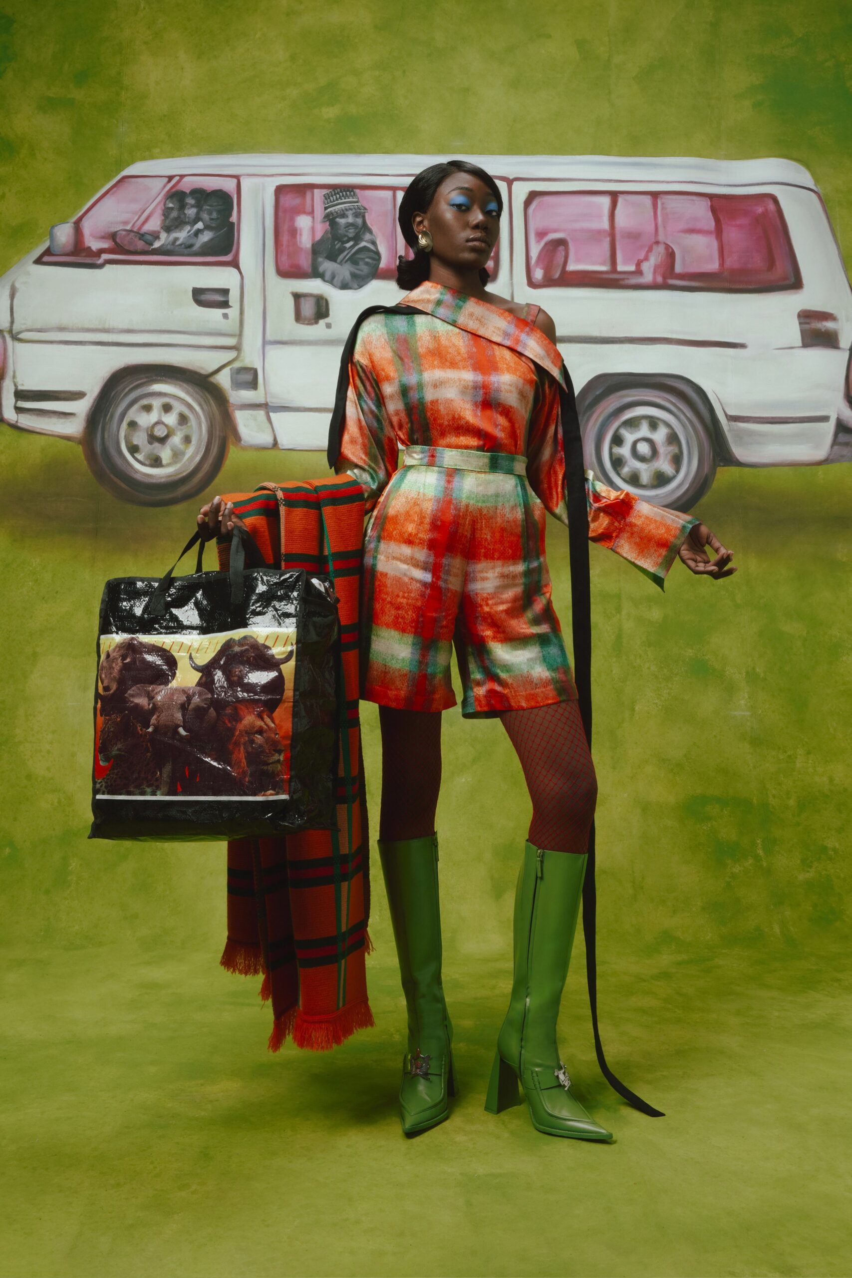 Thebe Magugu S/S 23 Look 23