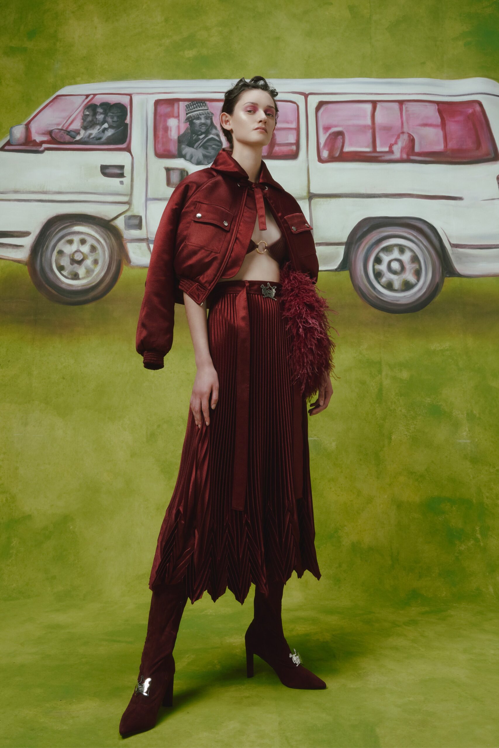 Thebe Magugu S/S 23 Look 24