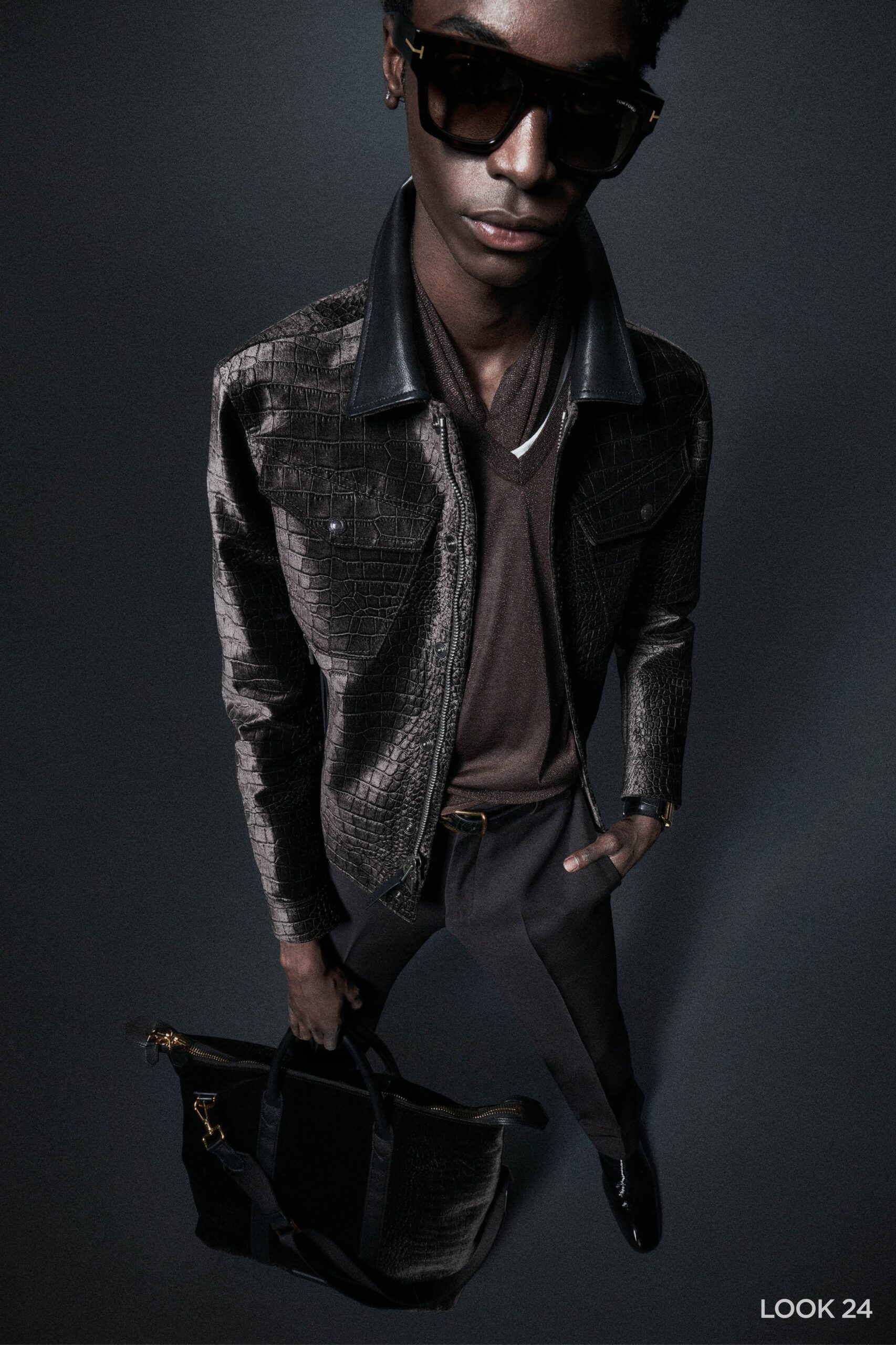 Tom Ford F/W 23 Menswear Look 24