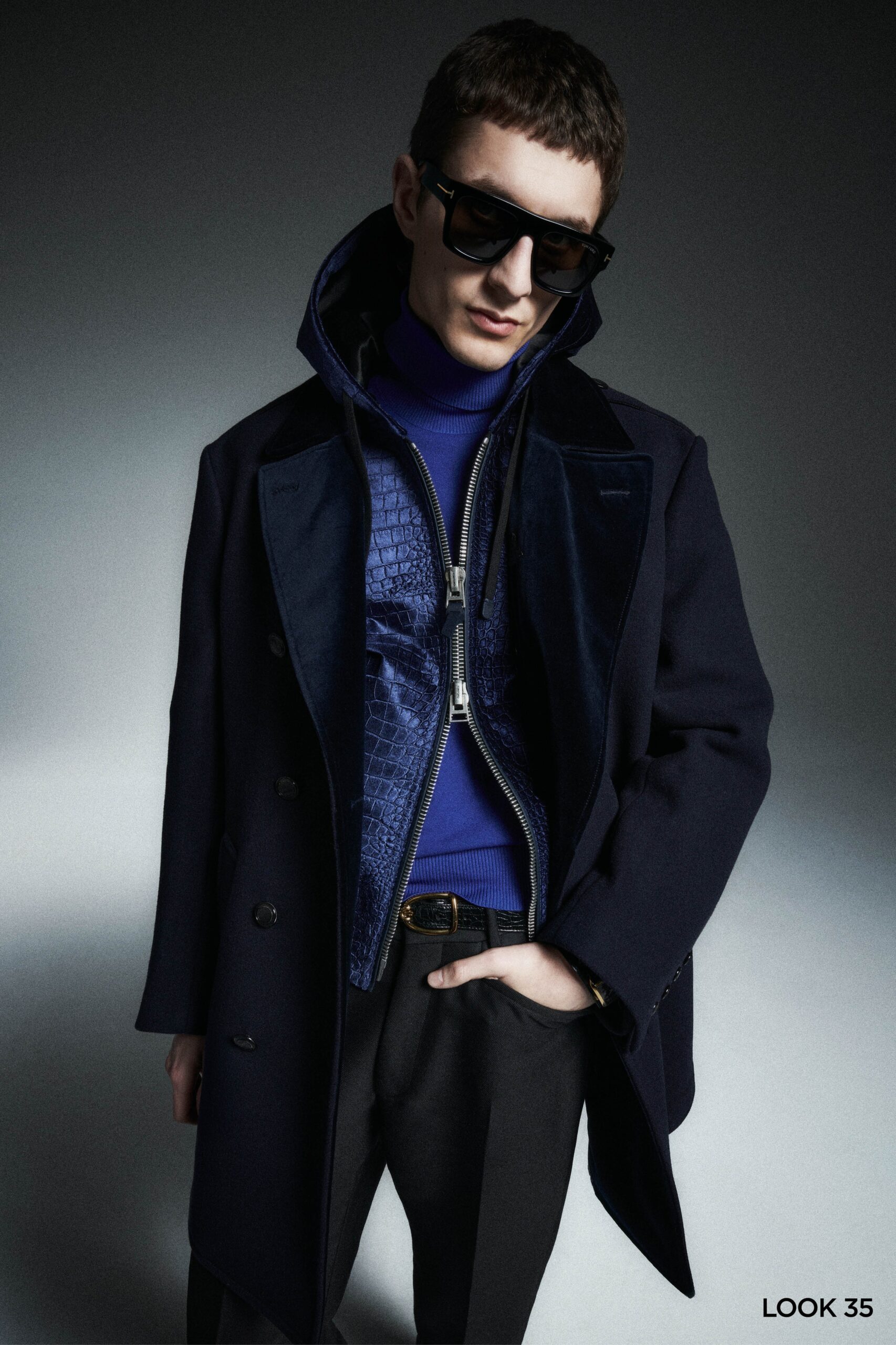 Tom Ford F/W 23 Menswear Look 35