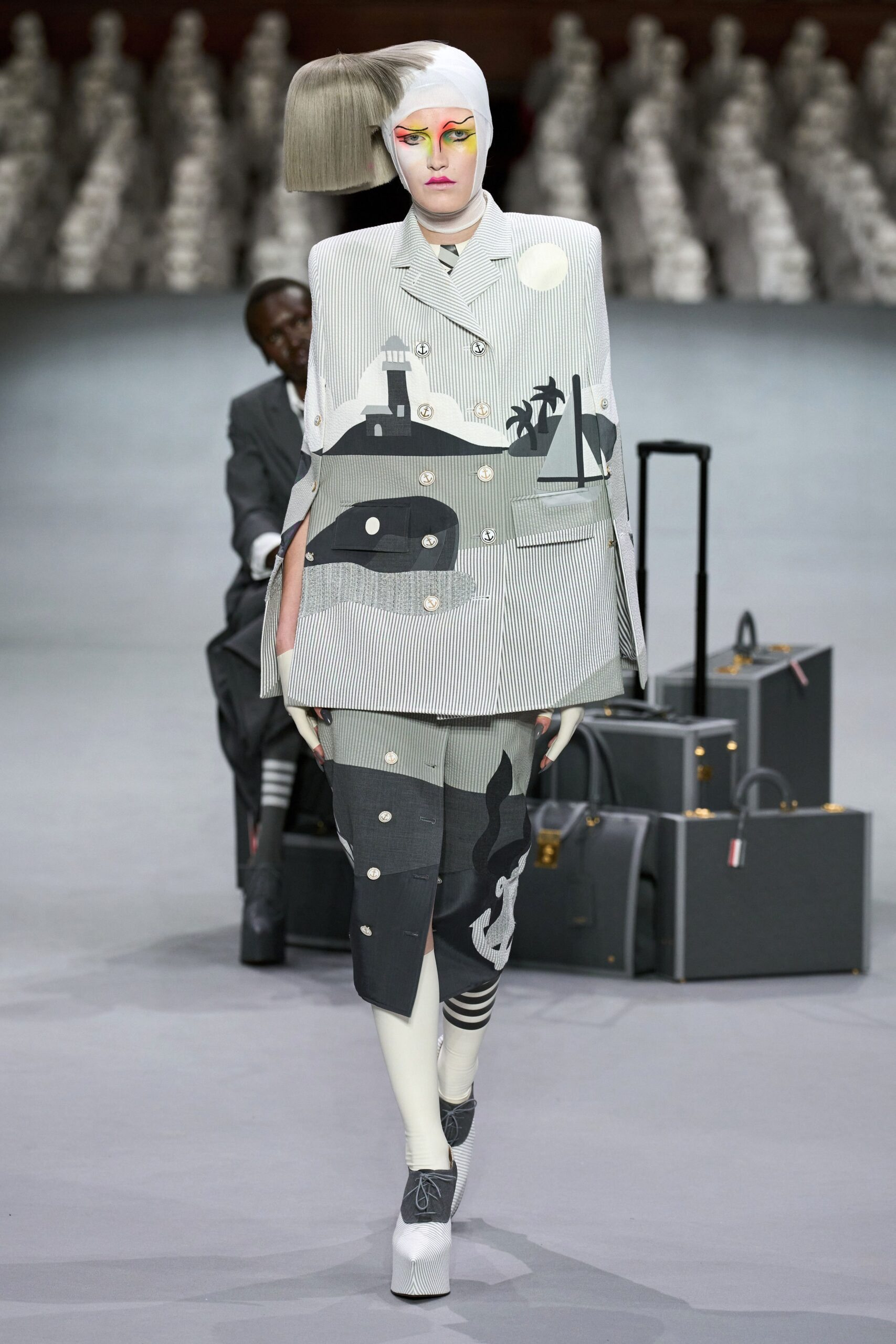 Thom Browne F/W 23 Couture Look 36