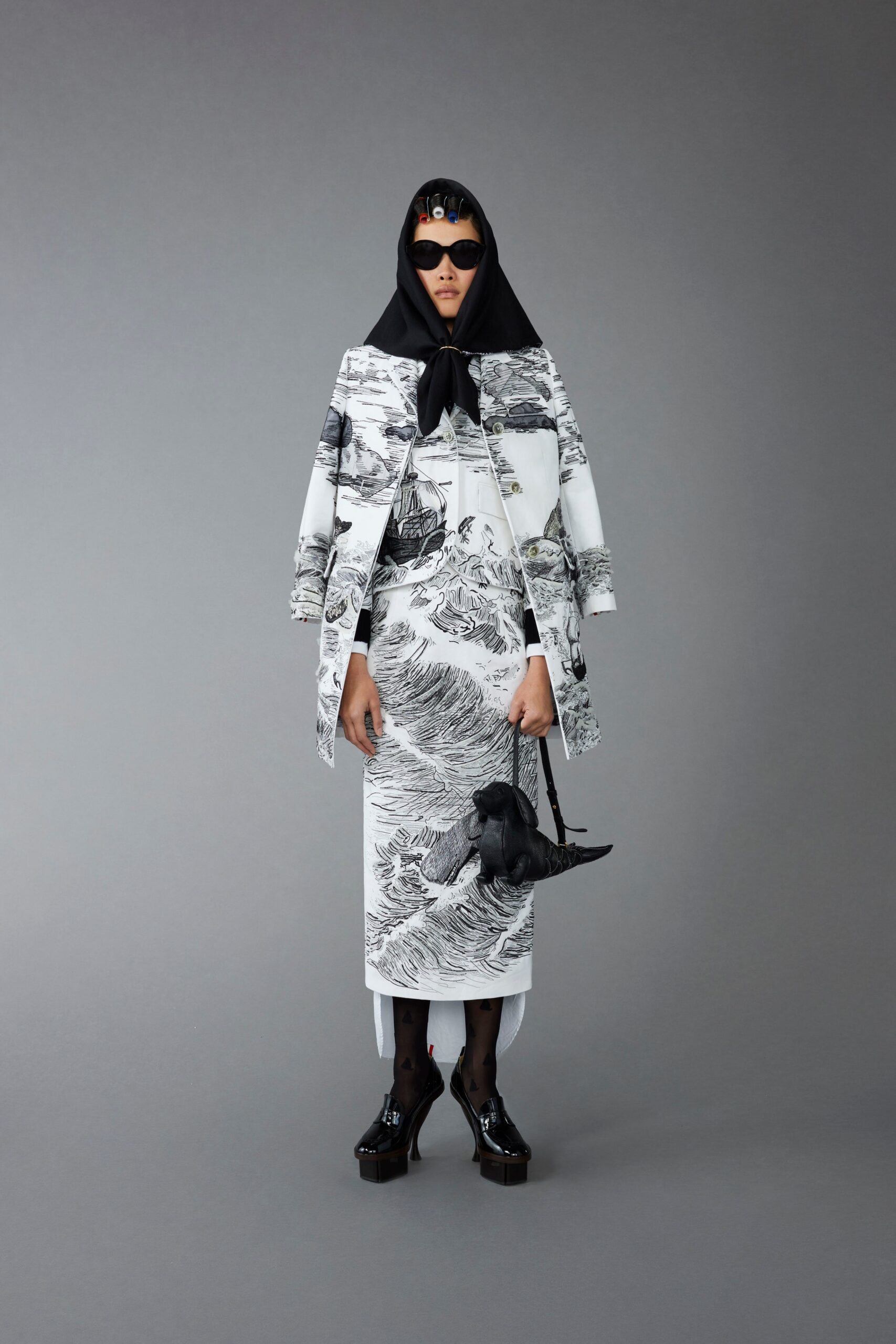 Thom Browne F/W 23 Look 40