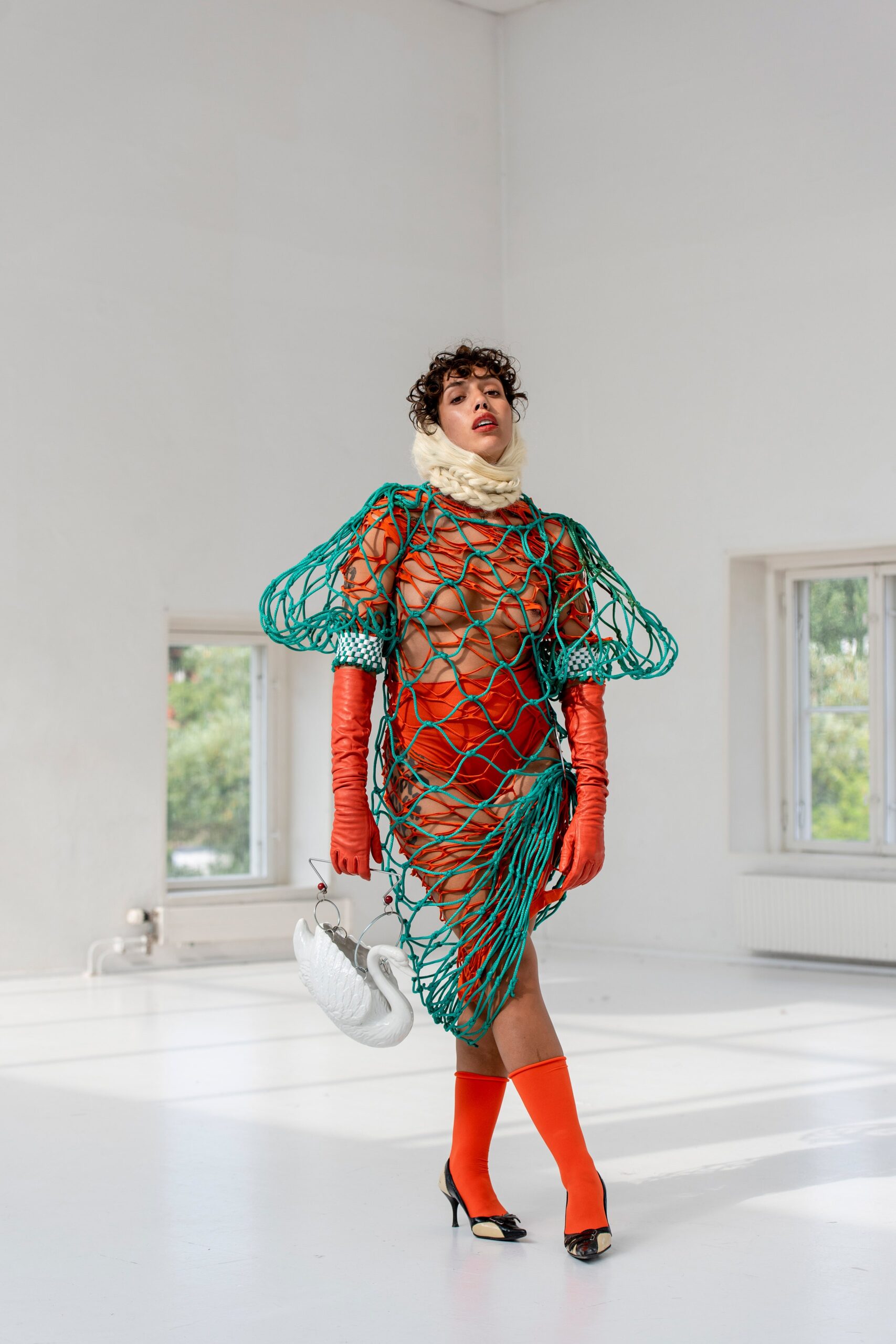 The Swedish School of Textiles Stockholm S/S 22 Look 42