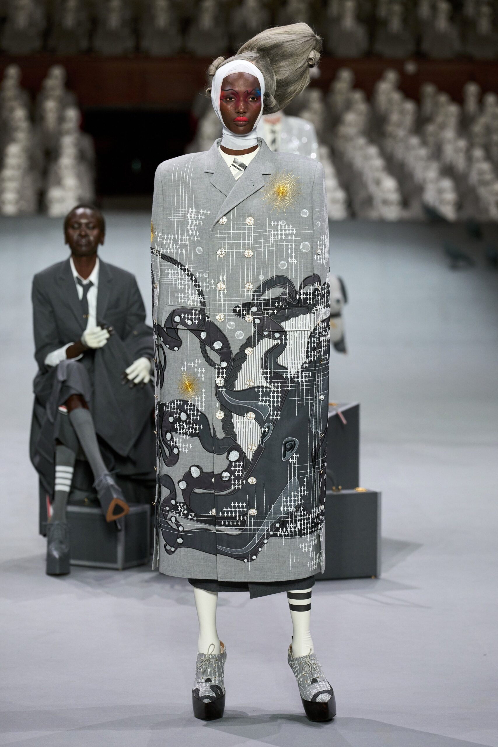 Thom Browne F/W 23 Couture Look 46