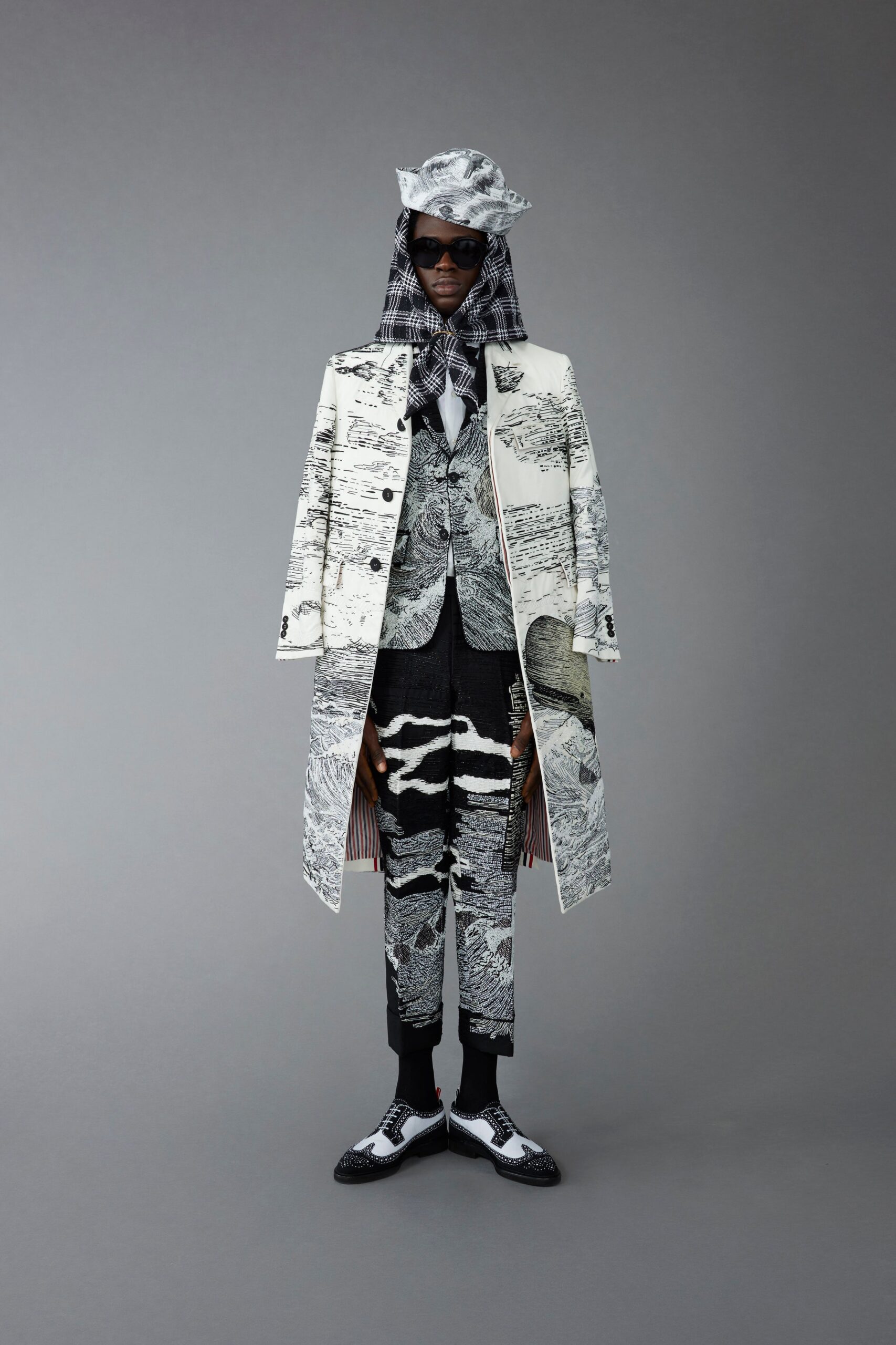 Thom Browne F/W 23 Look 48