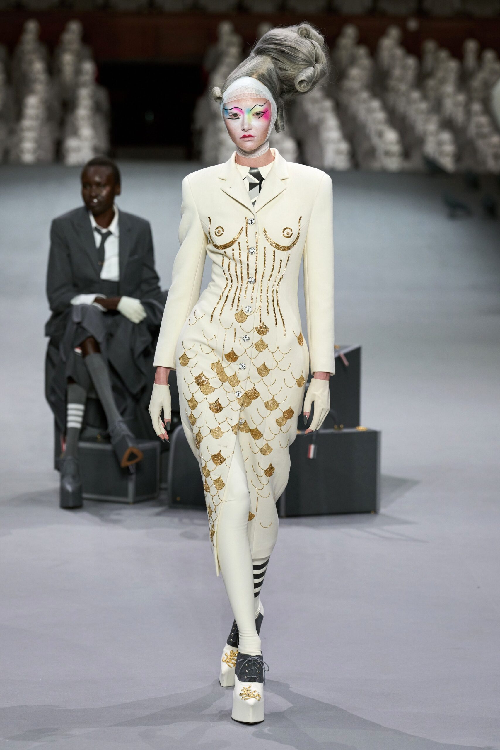 Thom Browne F/W 23 Couture Look 52