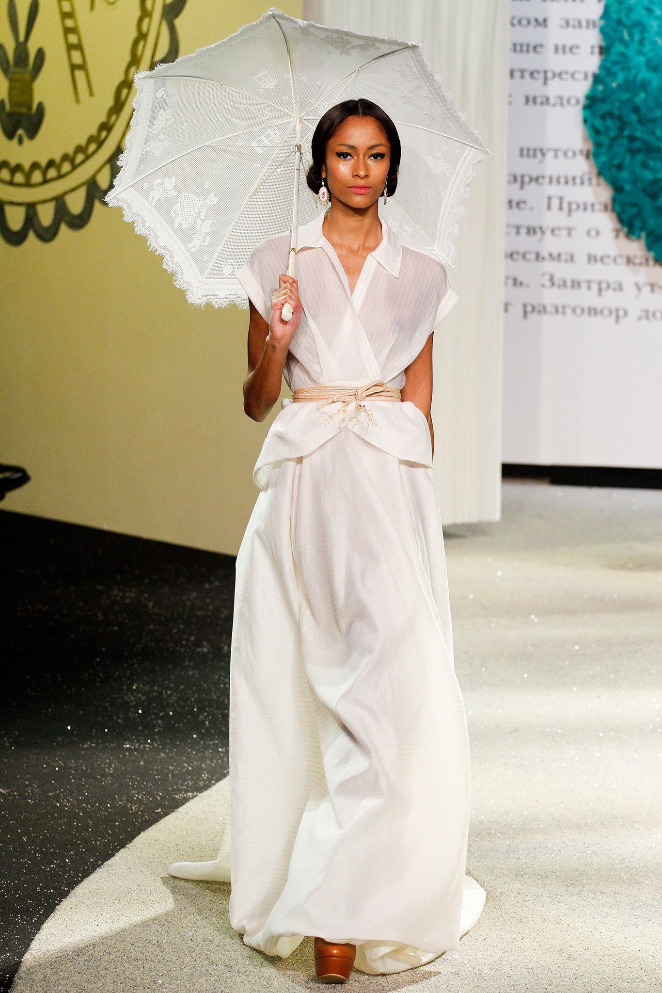 Ulyana Sergeenko S/S 13 Couture Look 3