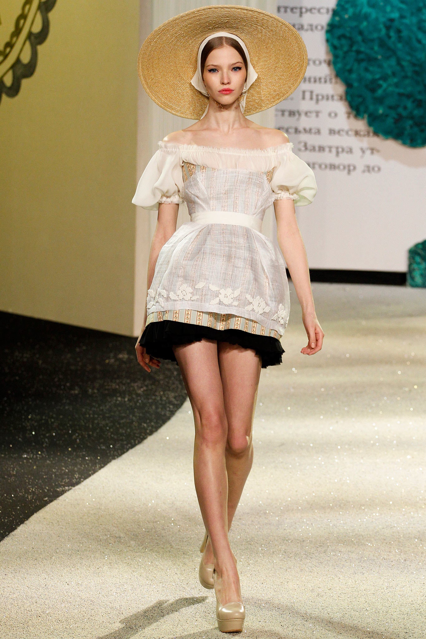 Ulyana Sergeenko S/S 13 Couture Look 4