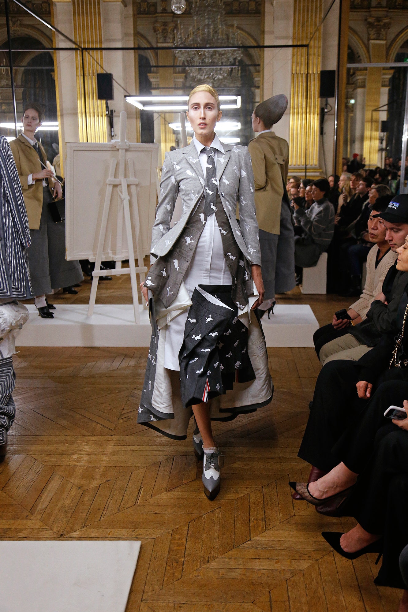 Thom Browne F/W 18 Look 1