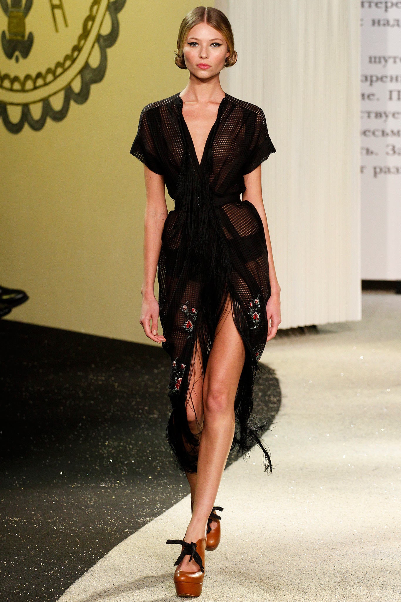 Ulyana Sergeenko S/S 13 Couture Look 7