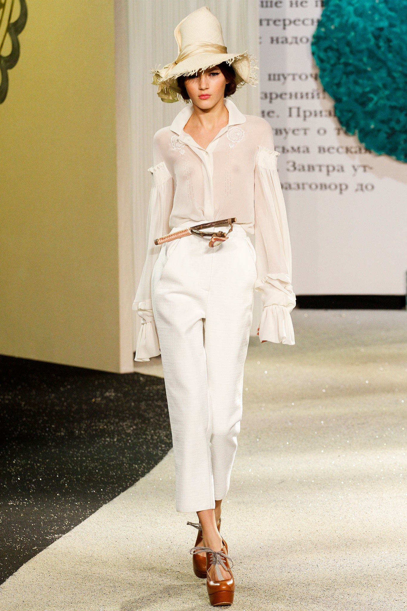 Ulyana Sergeenko S/S 13 Couture Look 8