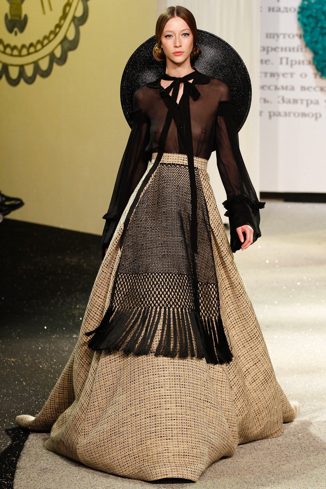 Ulyana Sergeenko S/S 13 Couture Look 11