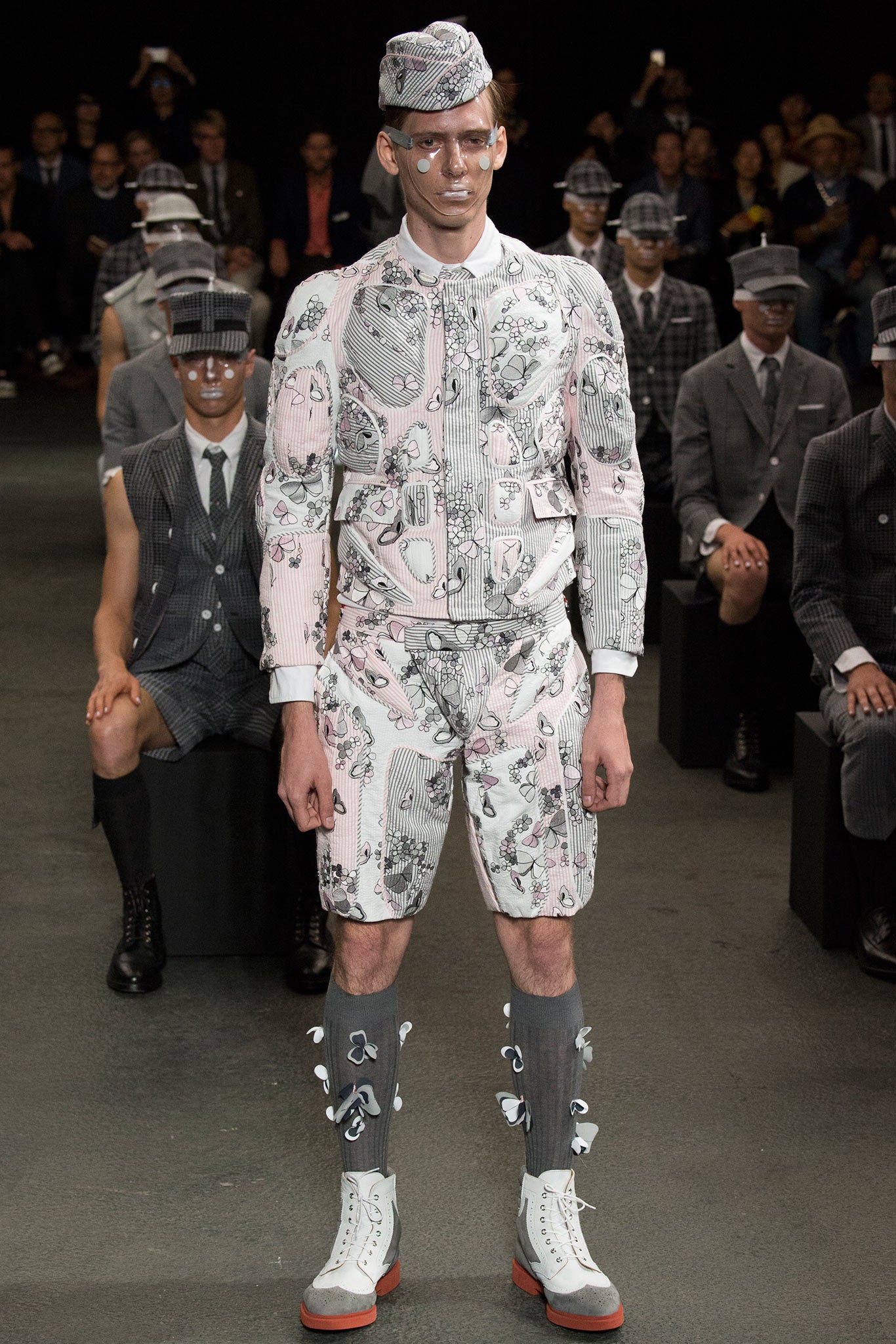 Thom Browne S/S 15 Menswear Look 1