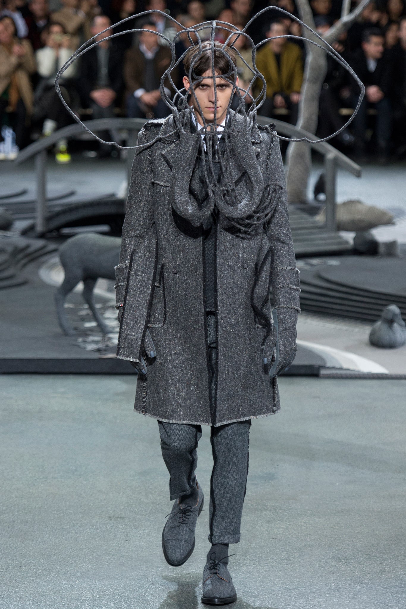 Thom Browne F/W 14 Menswear Look 1