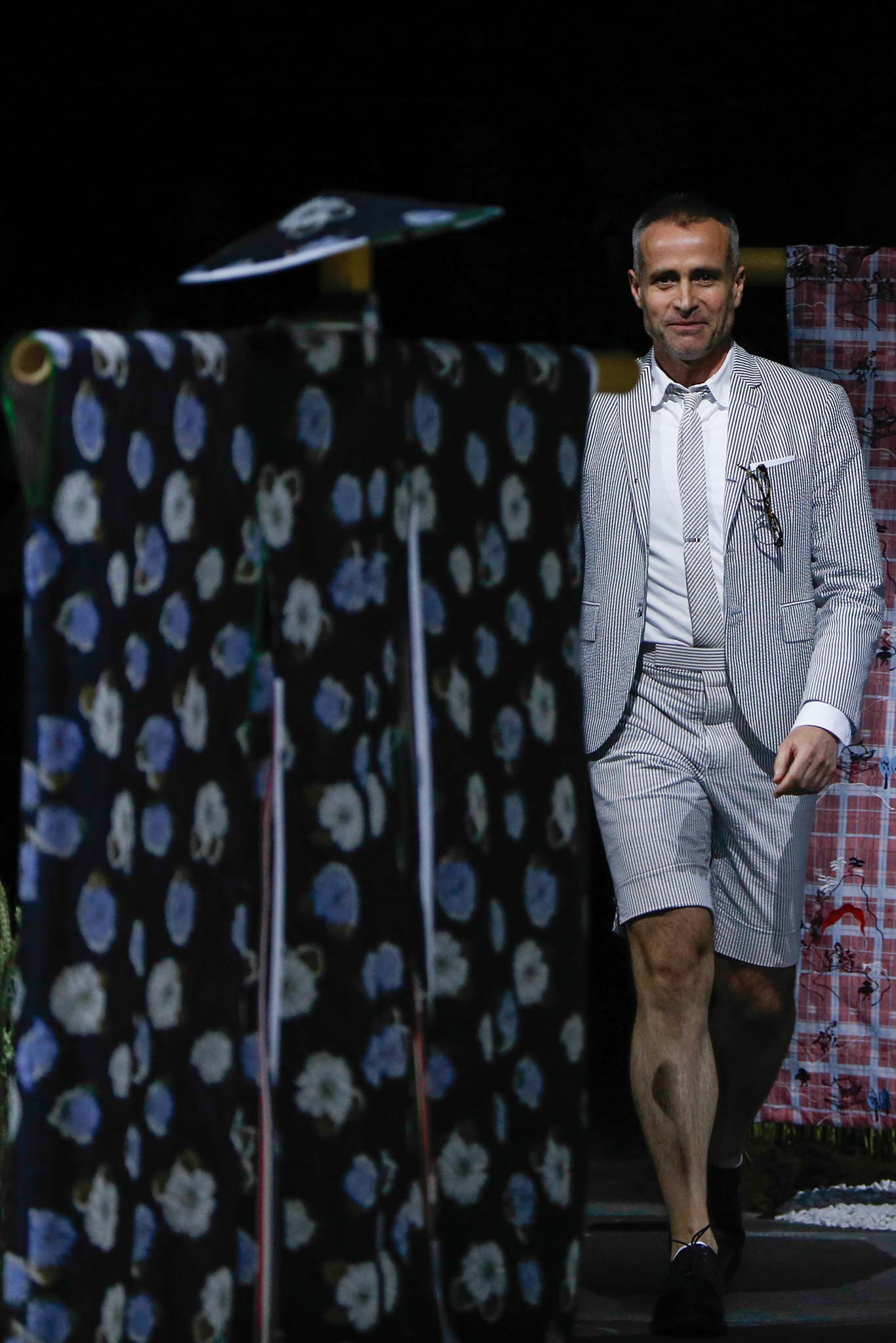 Thom Browne S/S 16 Menswear Look 1