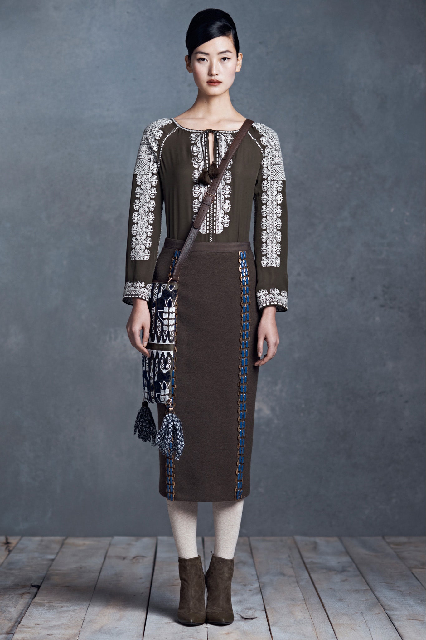 Tory Burch F/W 13 Look 3