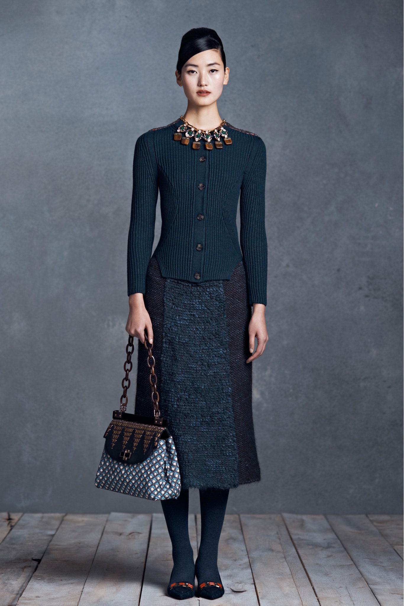 Tory Burch F/W 13 Look 14