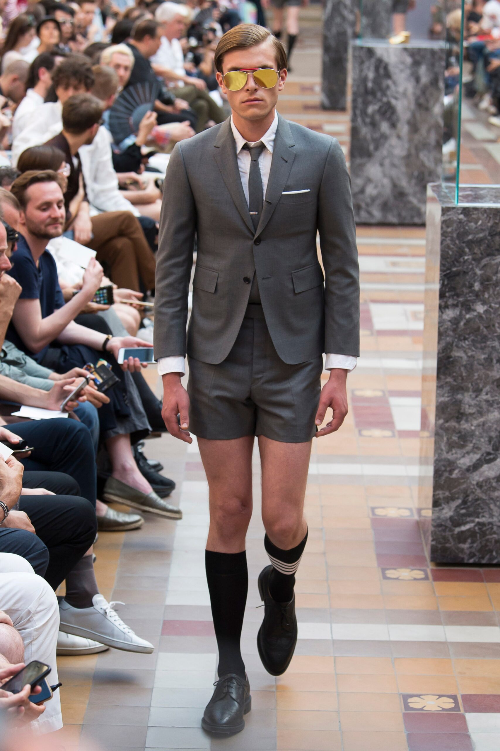 Thom Browne S/S 18 Menswear Look 1