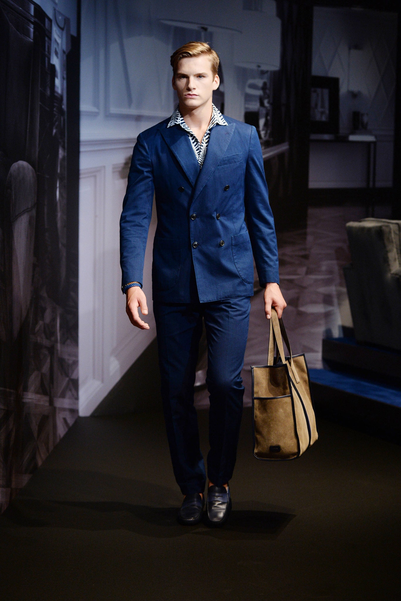 Tod’s S/S 15 Menswear Look 1
