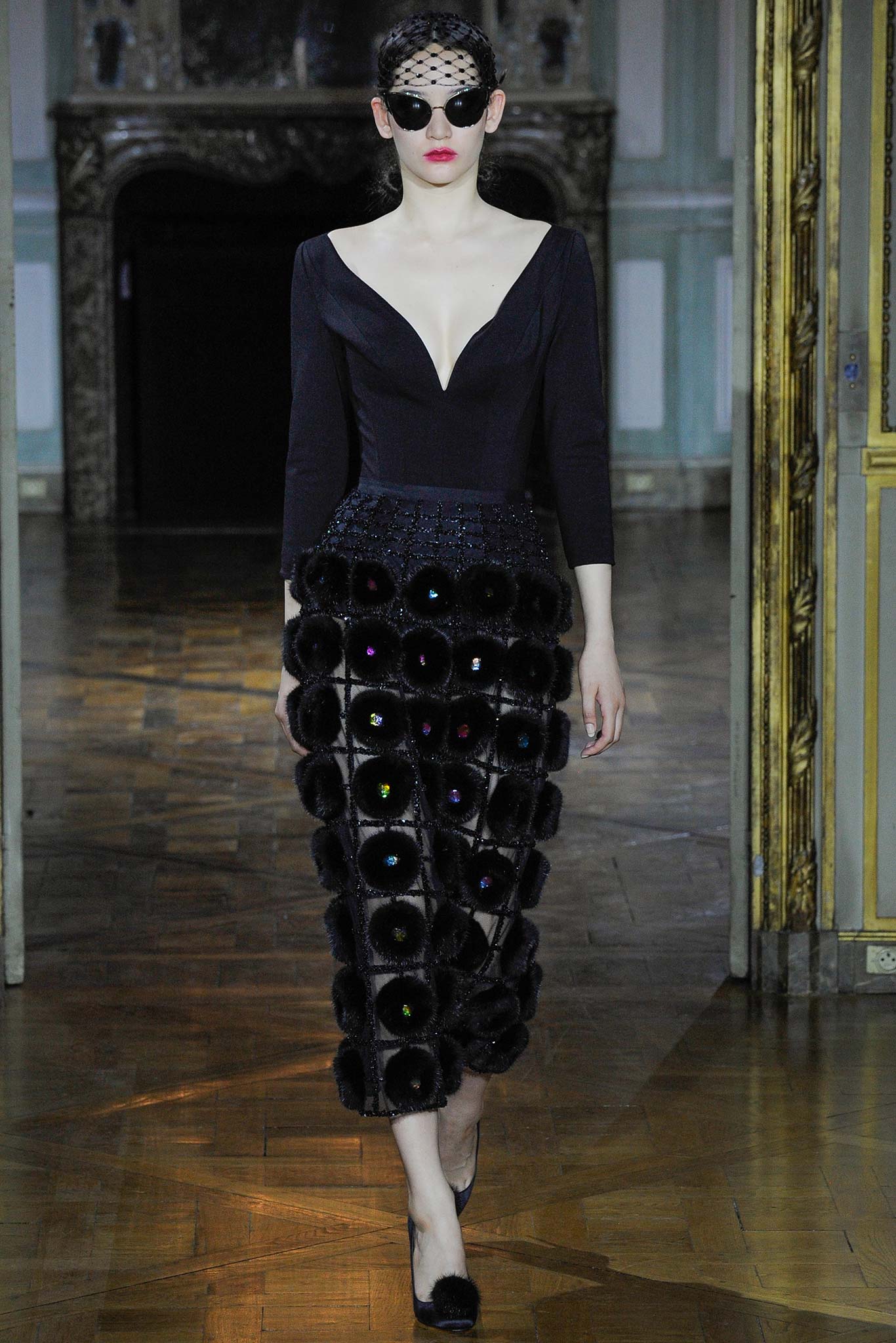 Ulyana Sergeenko F/W 15 Couture Look 2