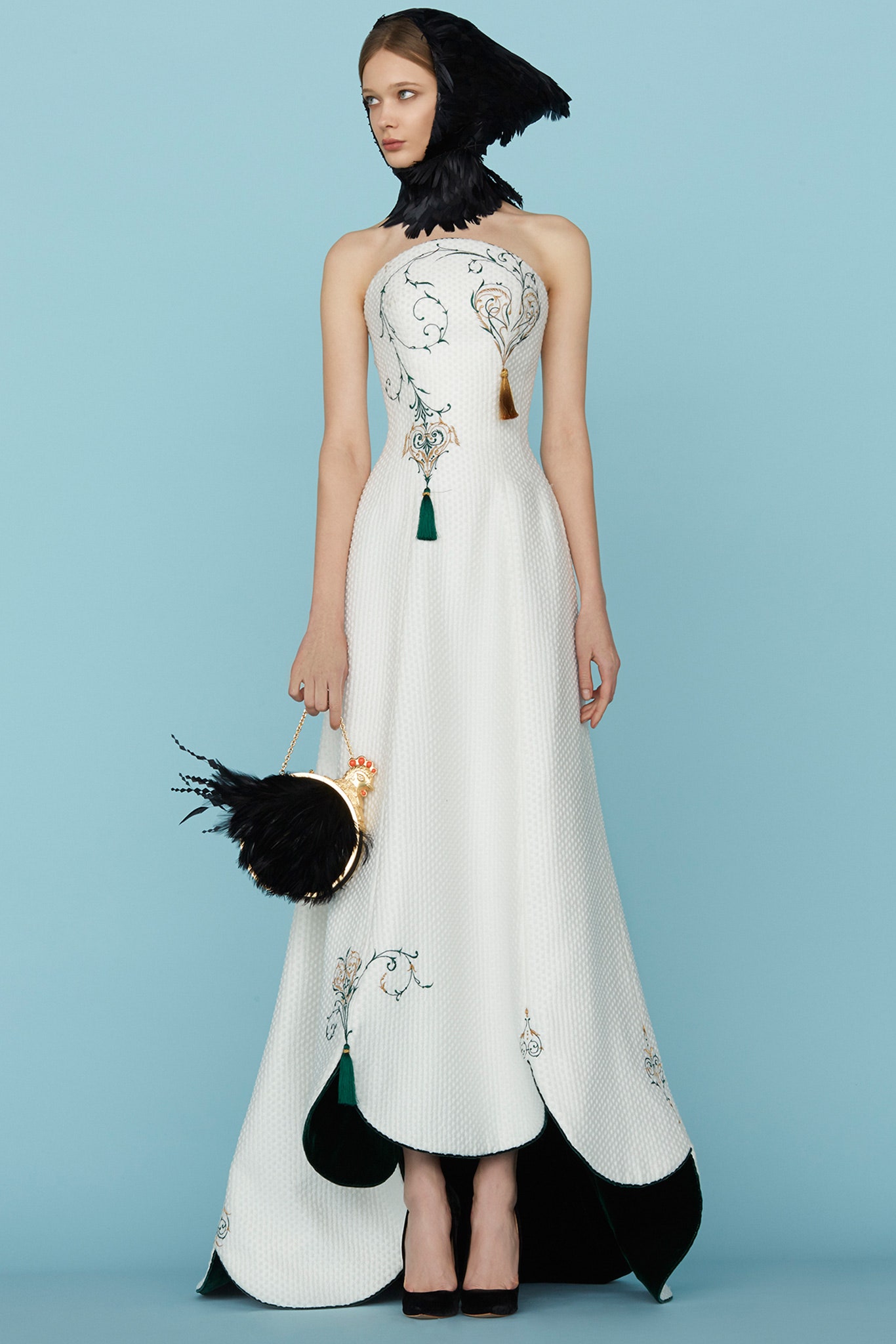 Ulyana Sergeenko S/S 15 Couture Look 3
