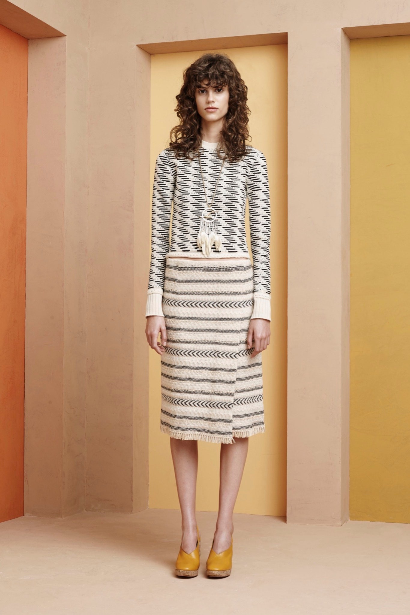 Tory Burch Resort 16 Look 7