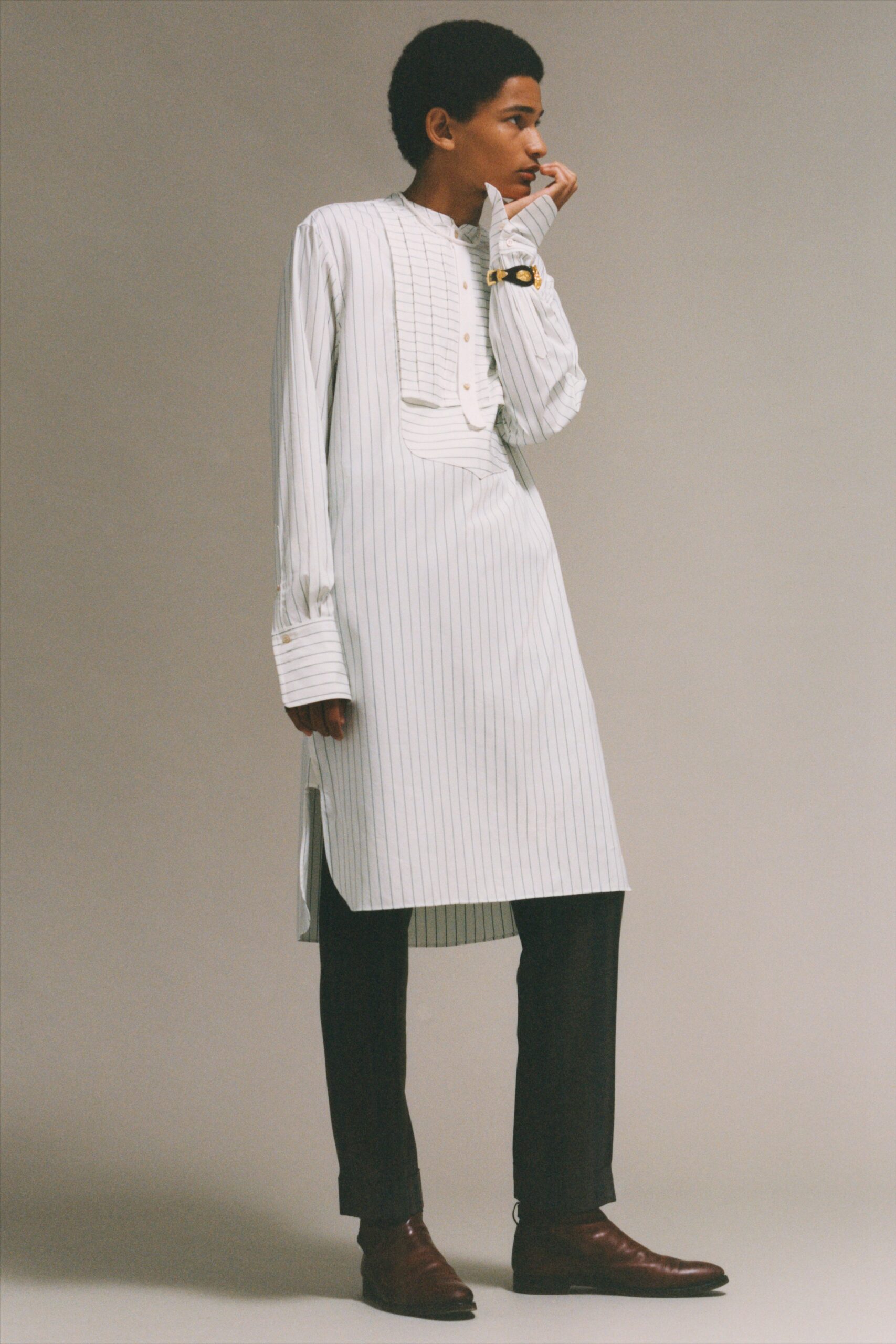 Wales Bonner S/S 21 Menswear Look 1