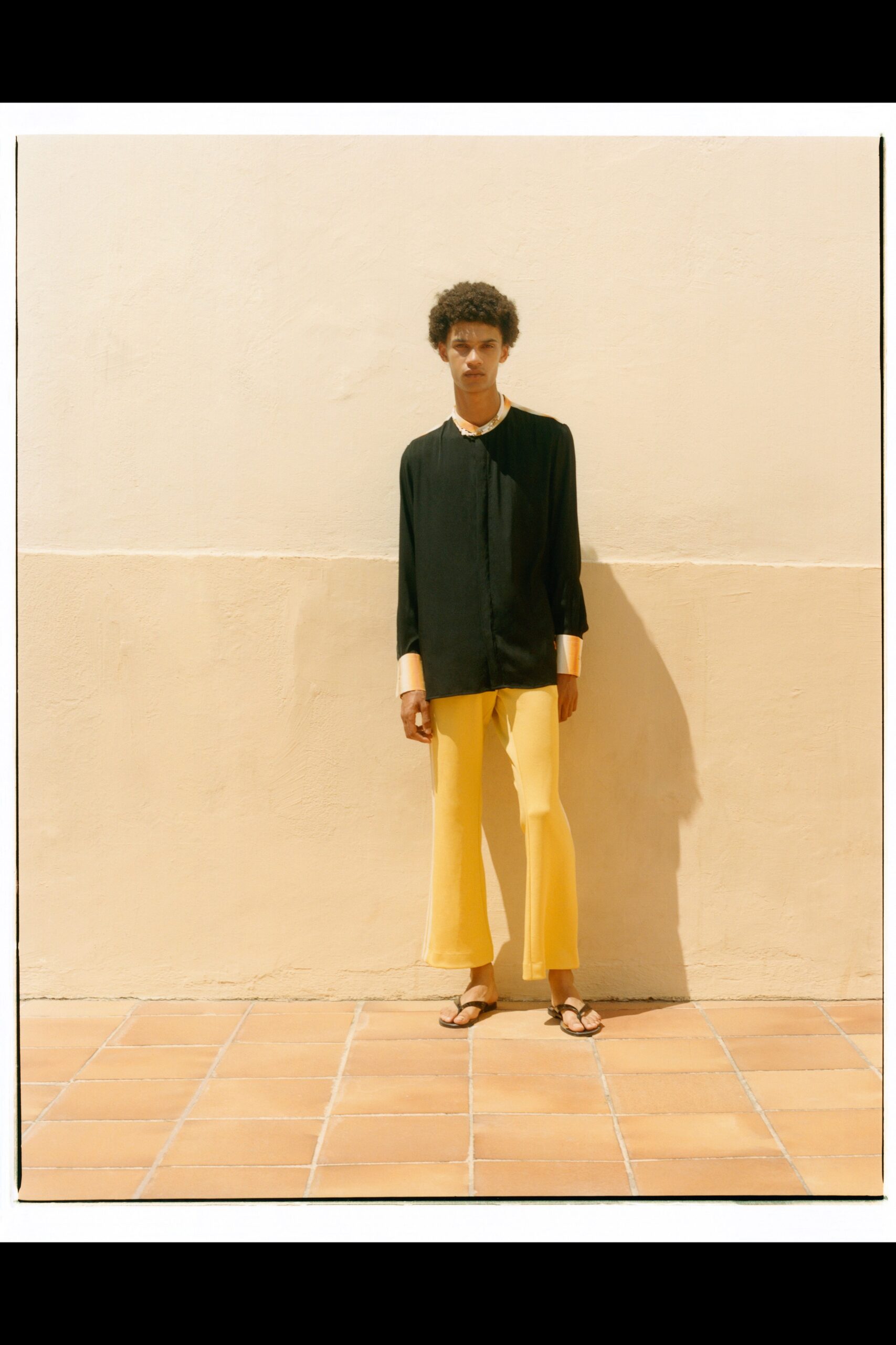 Wales Bonner S/S 22 Menswear Look 2
