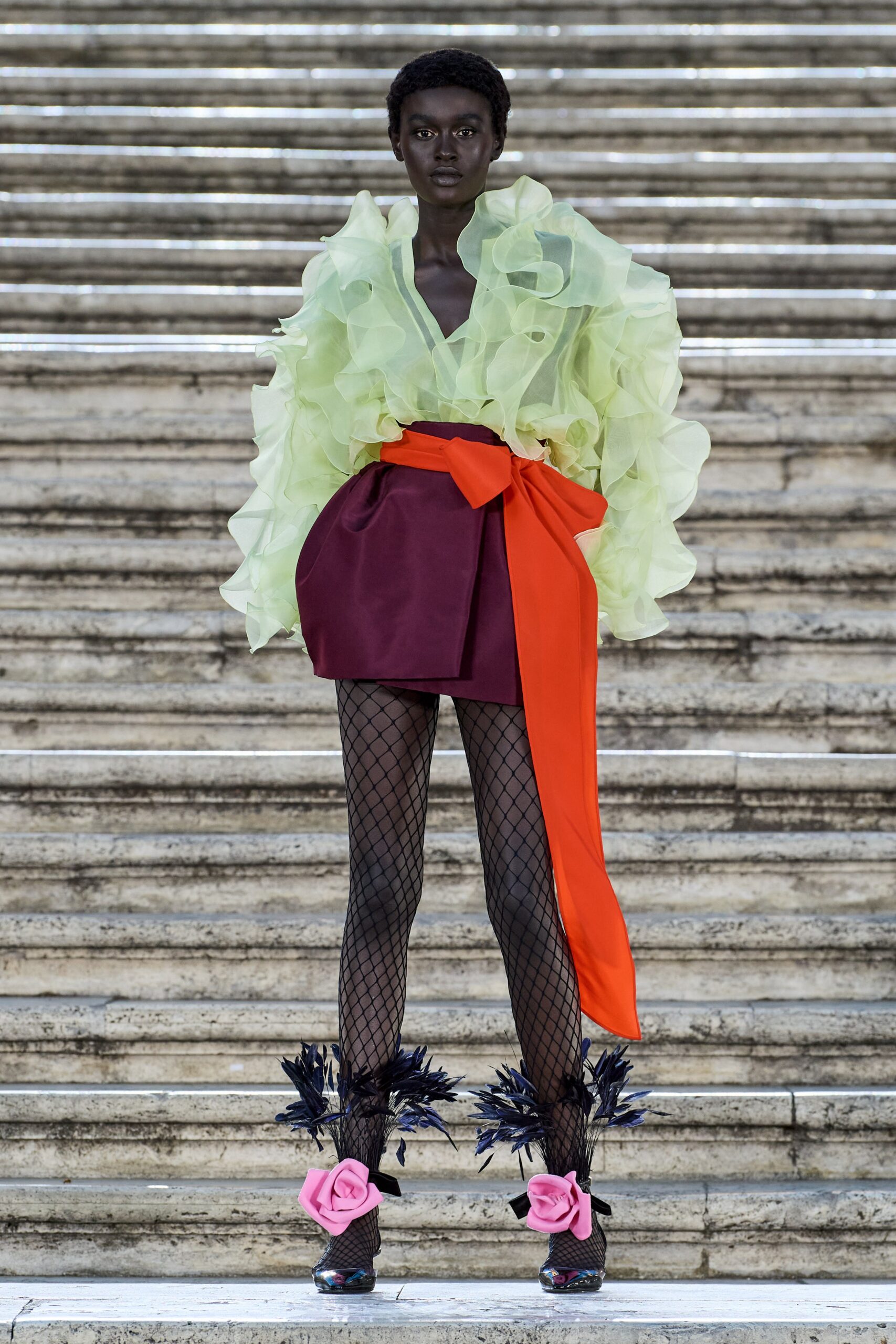 Valentino F/W 22 Couture Look 2