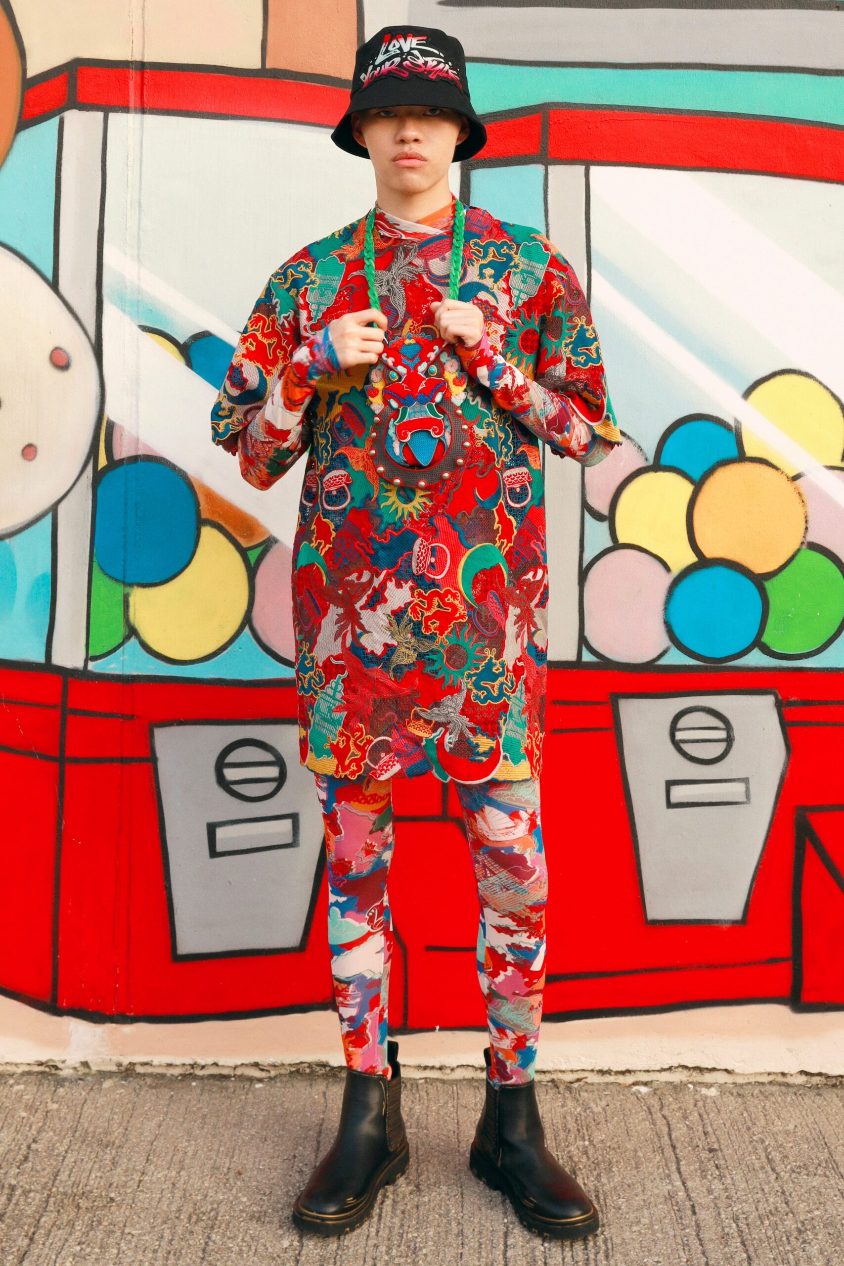 Vivienne Tam S/S 22 Look 4