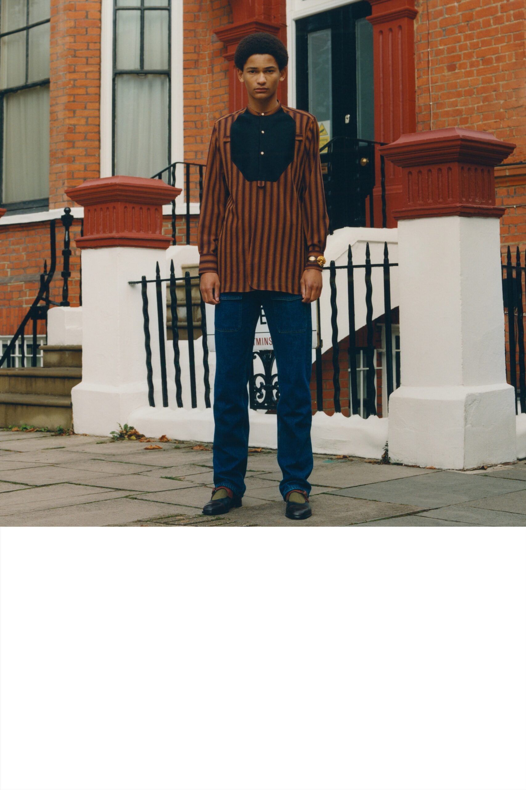 Wales Bonner S/S 21 Menswear Look 3