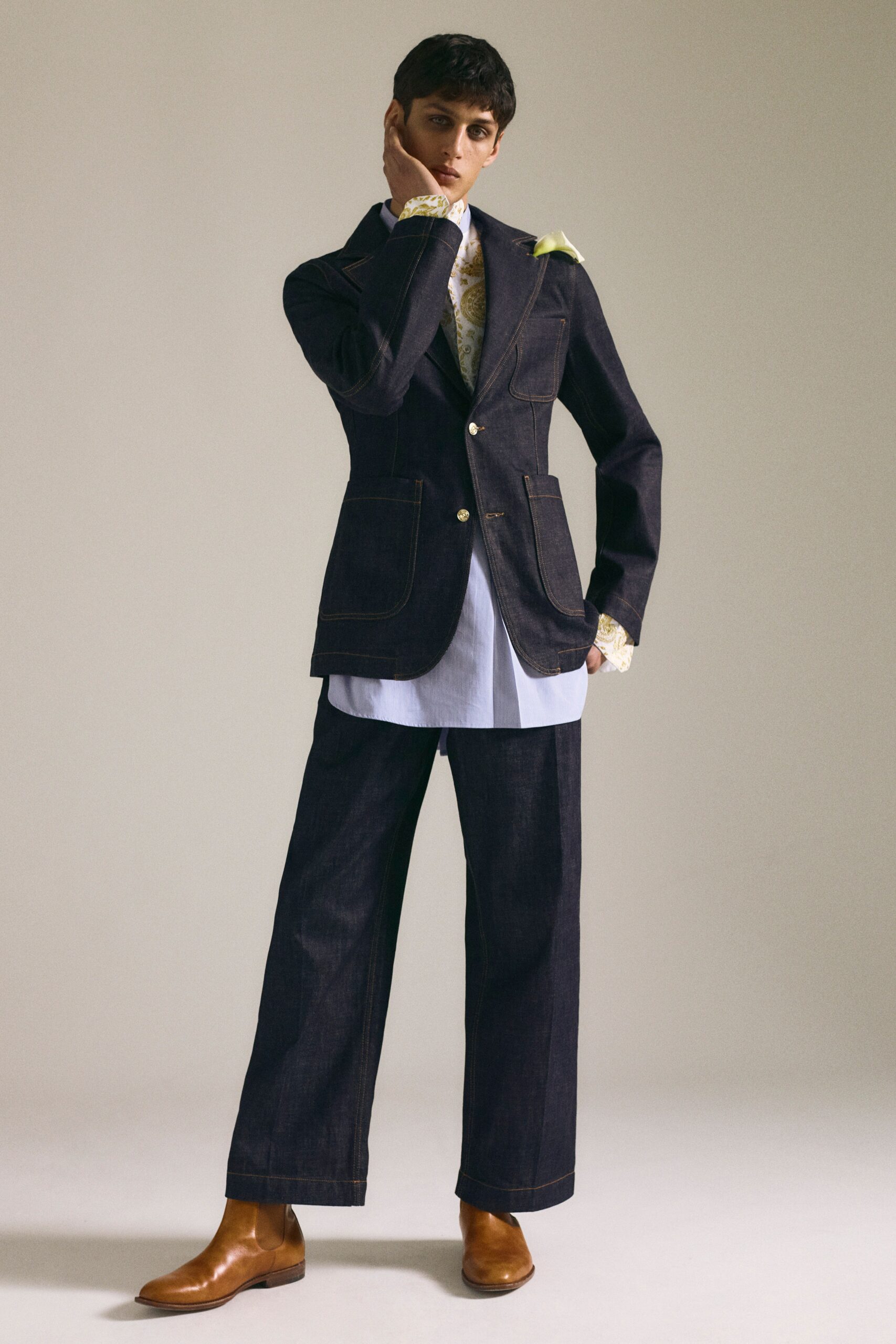 Wales Bonner F/W 21 Menswear Look 5