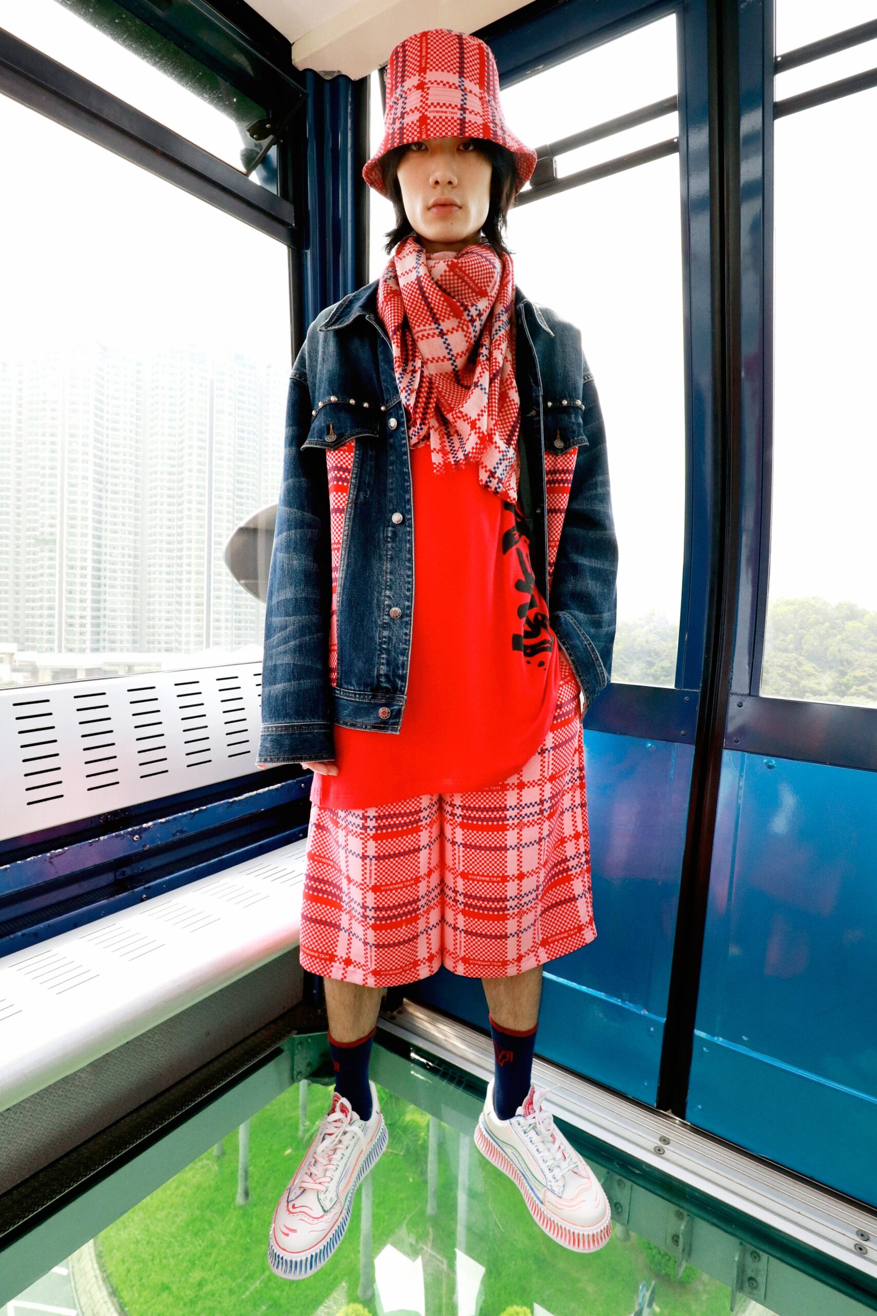 Vivienne Tam S/S 22 Look 6