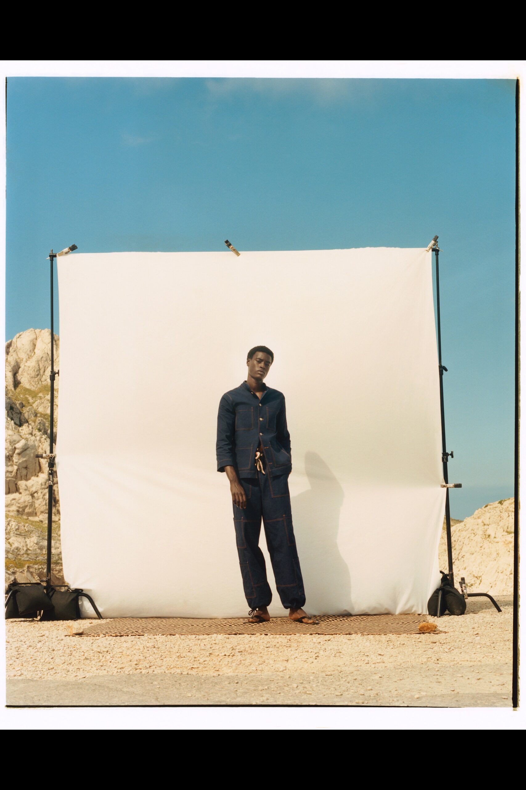 Wales Bonner S/S 22 Menswear Look 6