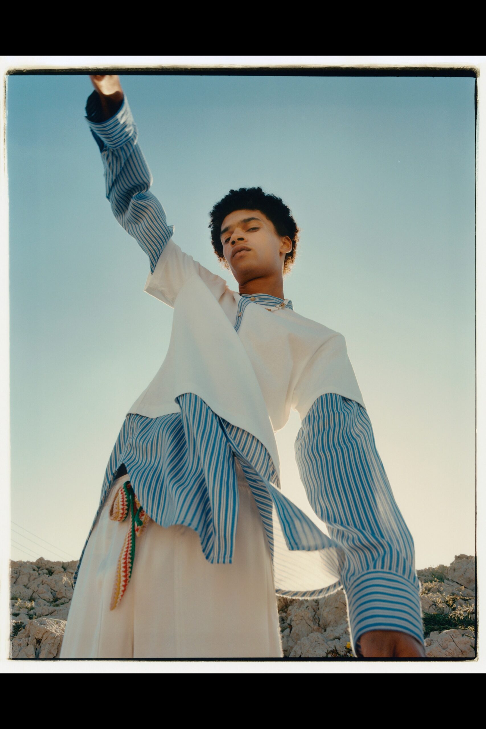 Wales Bonner S/S 22 Menswear Look 7