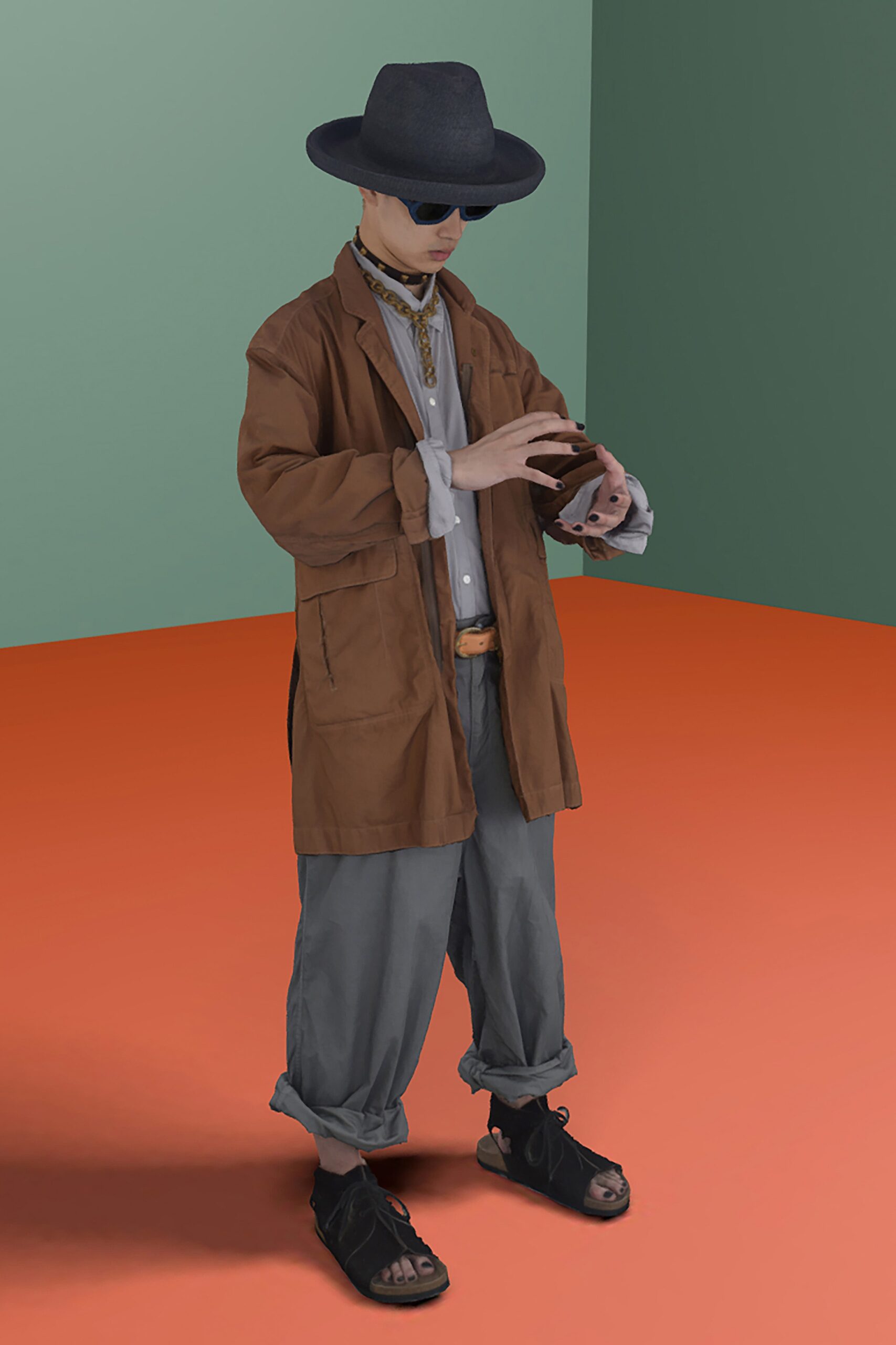 Undercover S/S 21 Menswear Look 8