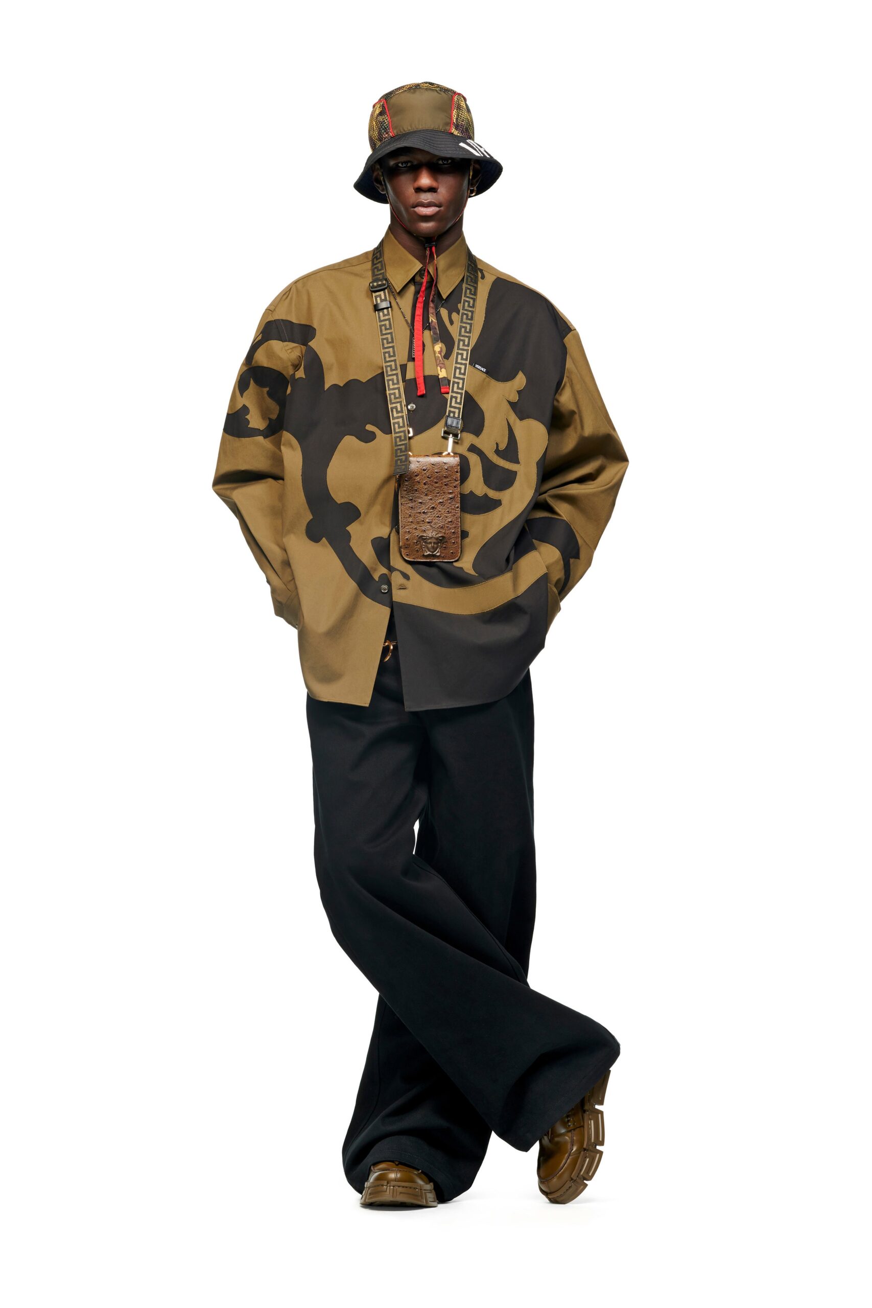 Versace F/W 21 Look 9