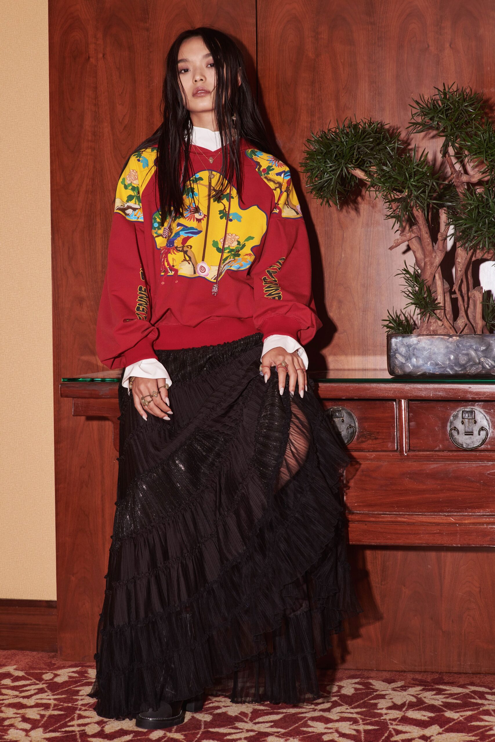 Vivienne Tam S/S 21 Look 9