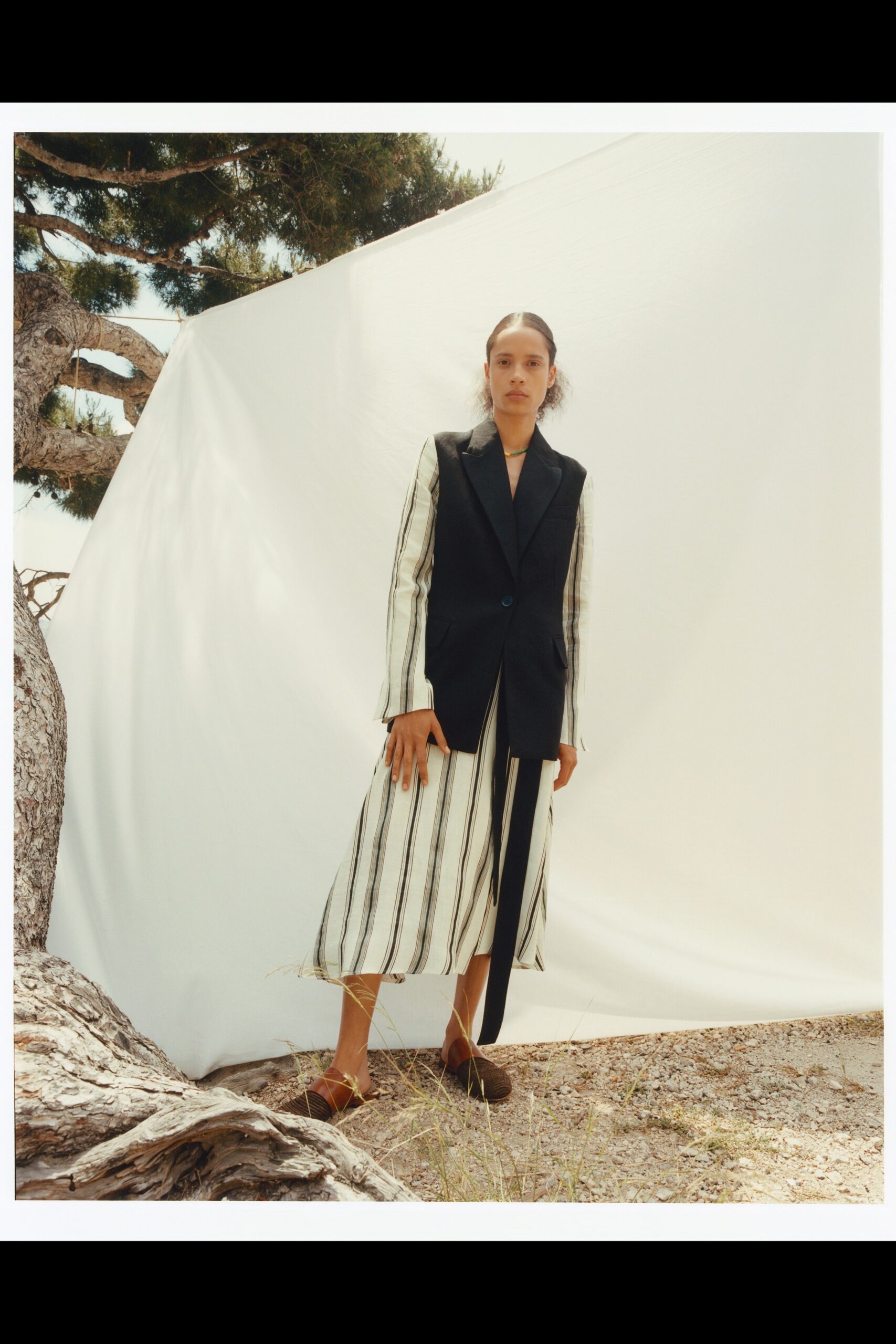 Wales Bonner S/S 22 Menswear Look 9