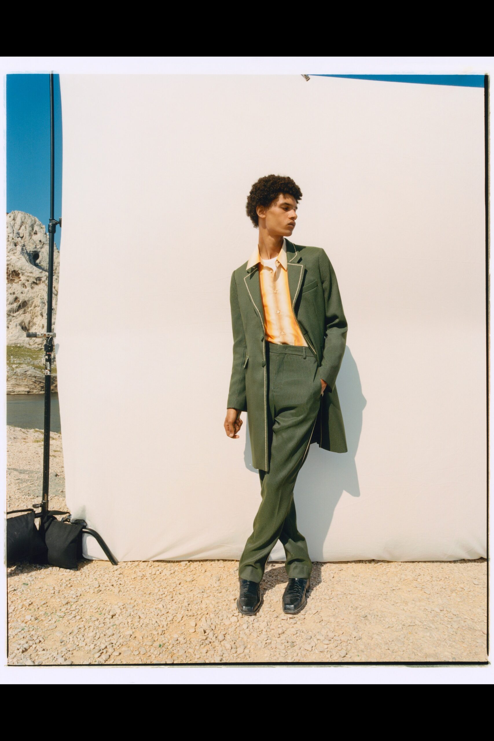 Wales Bonner S/S 22 Menswear Look 10
