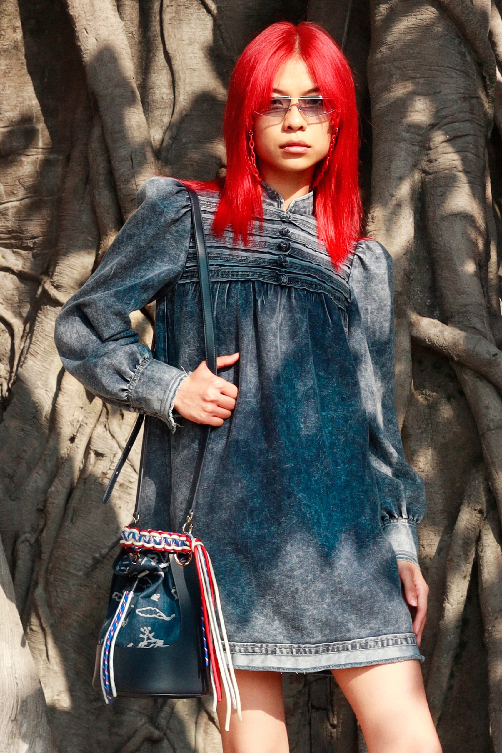 Vivienne Tam S/S 22 Look 11
