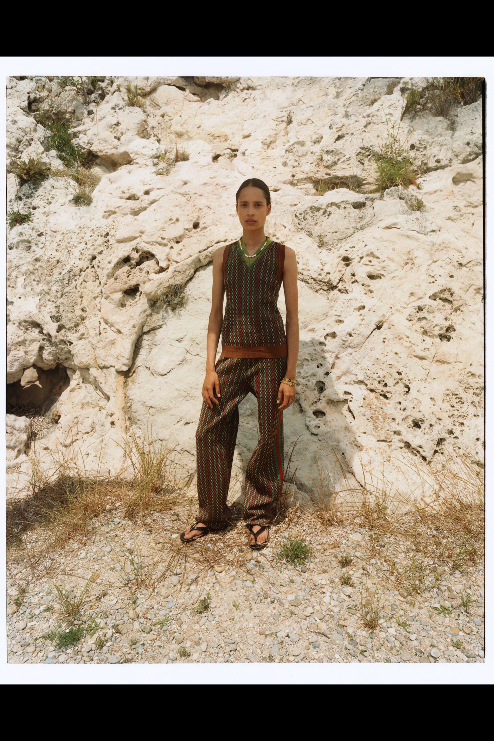 Wales Bonner S/S 22 Menswear Look 11