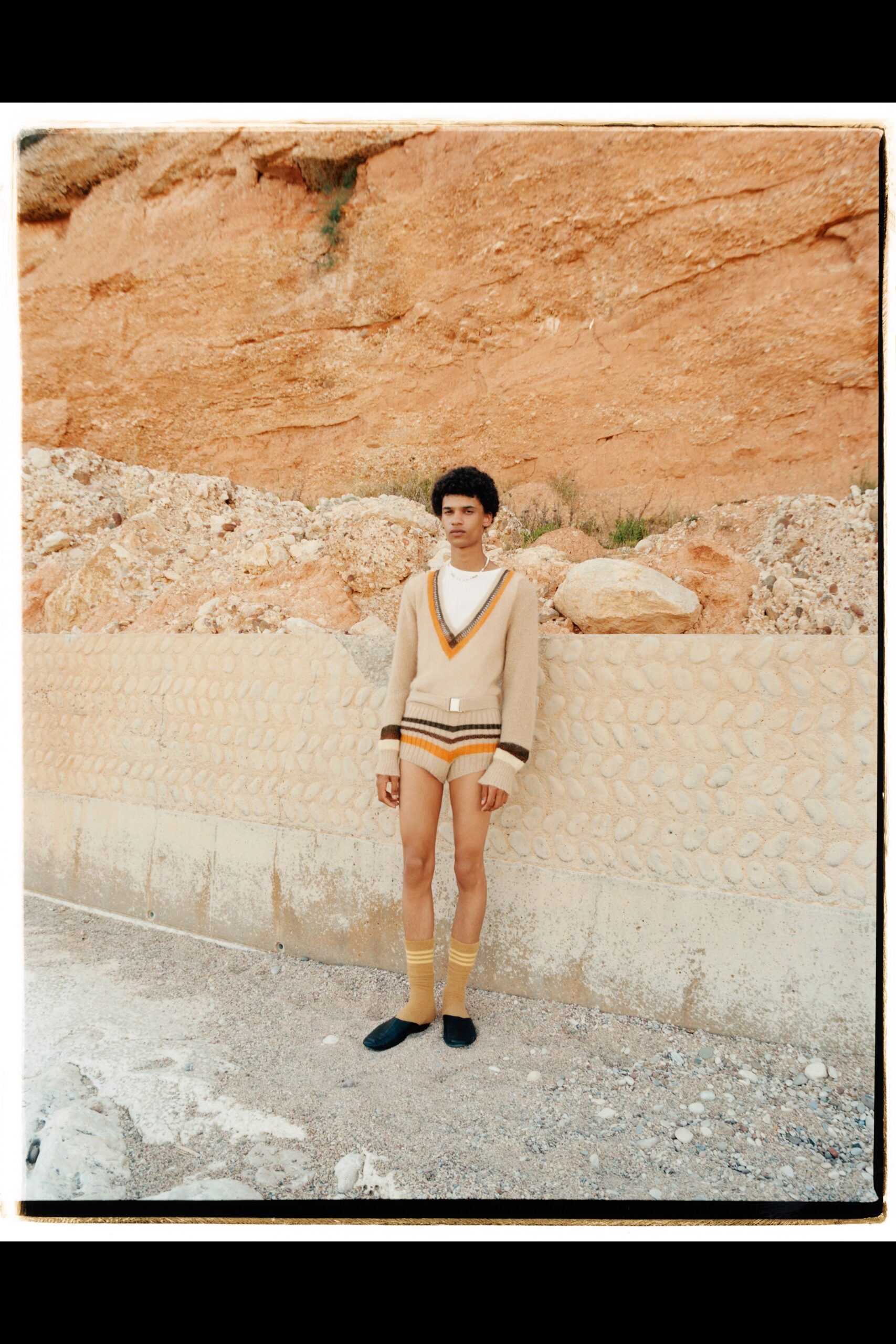Wales Bonner S/S 22 Menswear Look 12