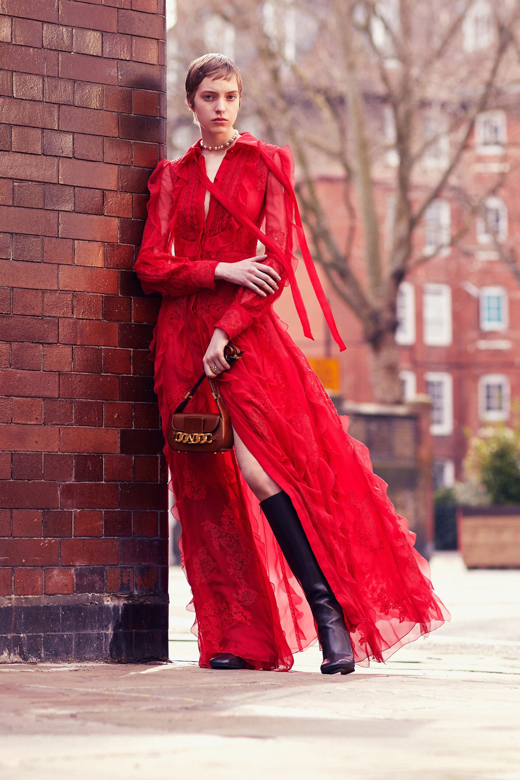 Valentino F/W 22 Look 14