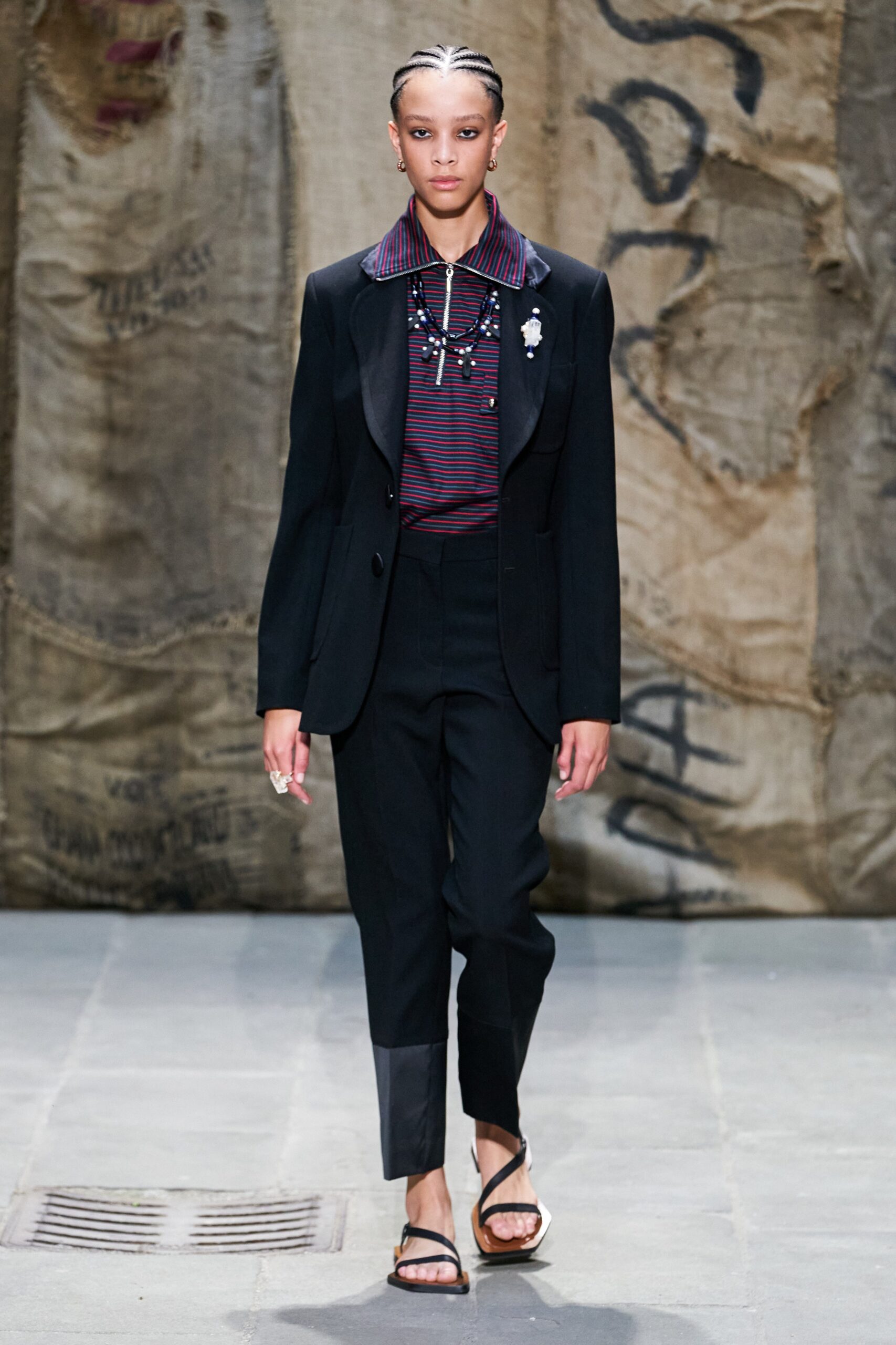 Wales Bonner S/S 23 Menswear Look 14